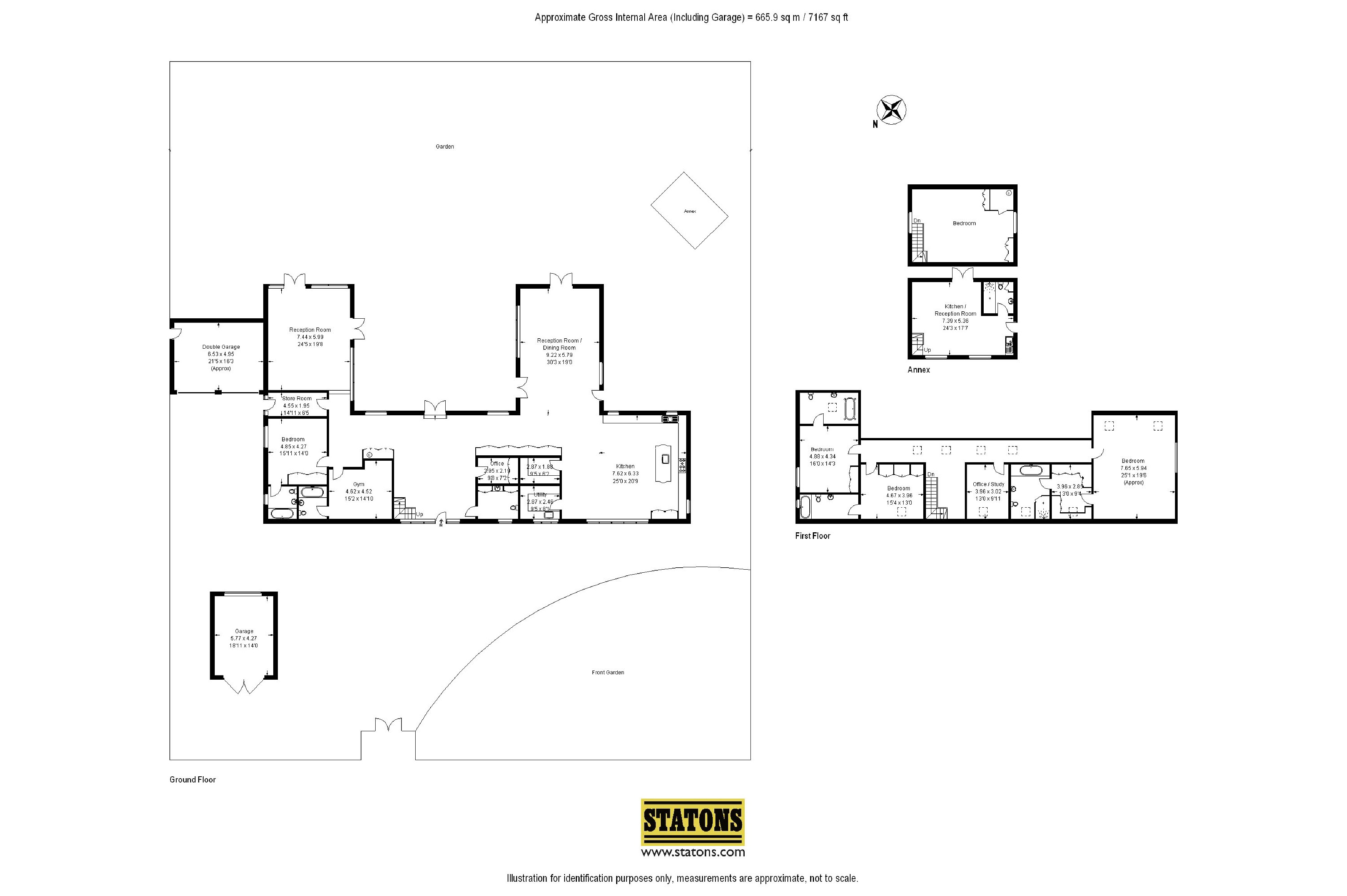 5 Bedrooms Detached house to rent in Common Lane, Radlett, Hertfordshire WD7