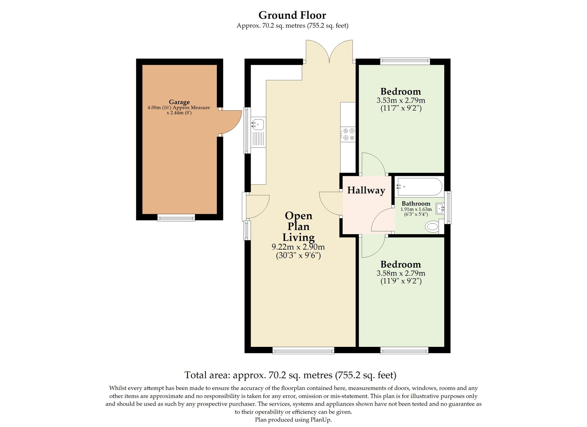 5 Malvern Rise, Lowestoft floorplan