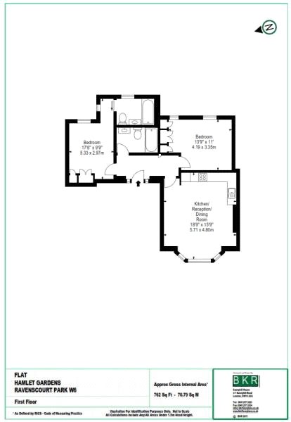 2 Bedrooms Flat to rent in Hamlet Gardens, Ravenscourt Park, Hammersmith, London W6