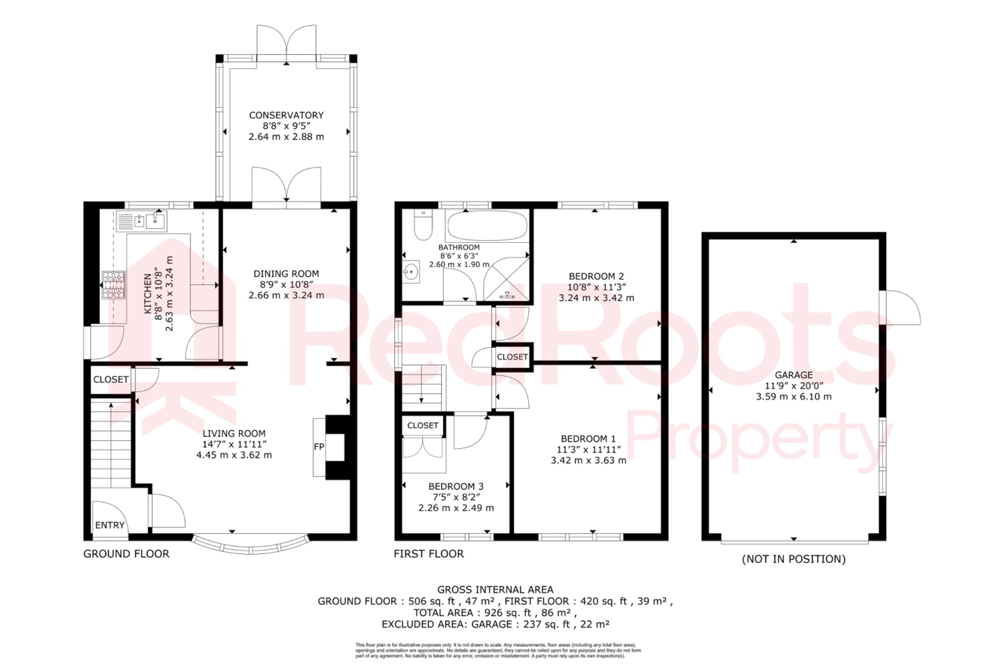 4 Crane Moor Close, Harlington, South Yorkshire floorplan