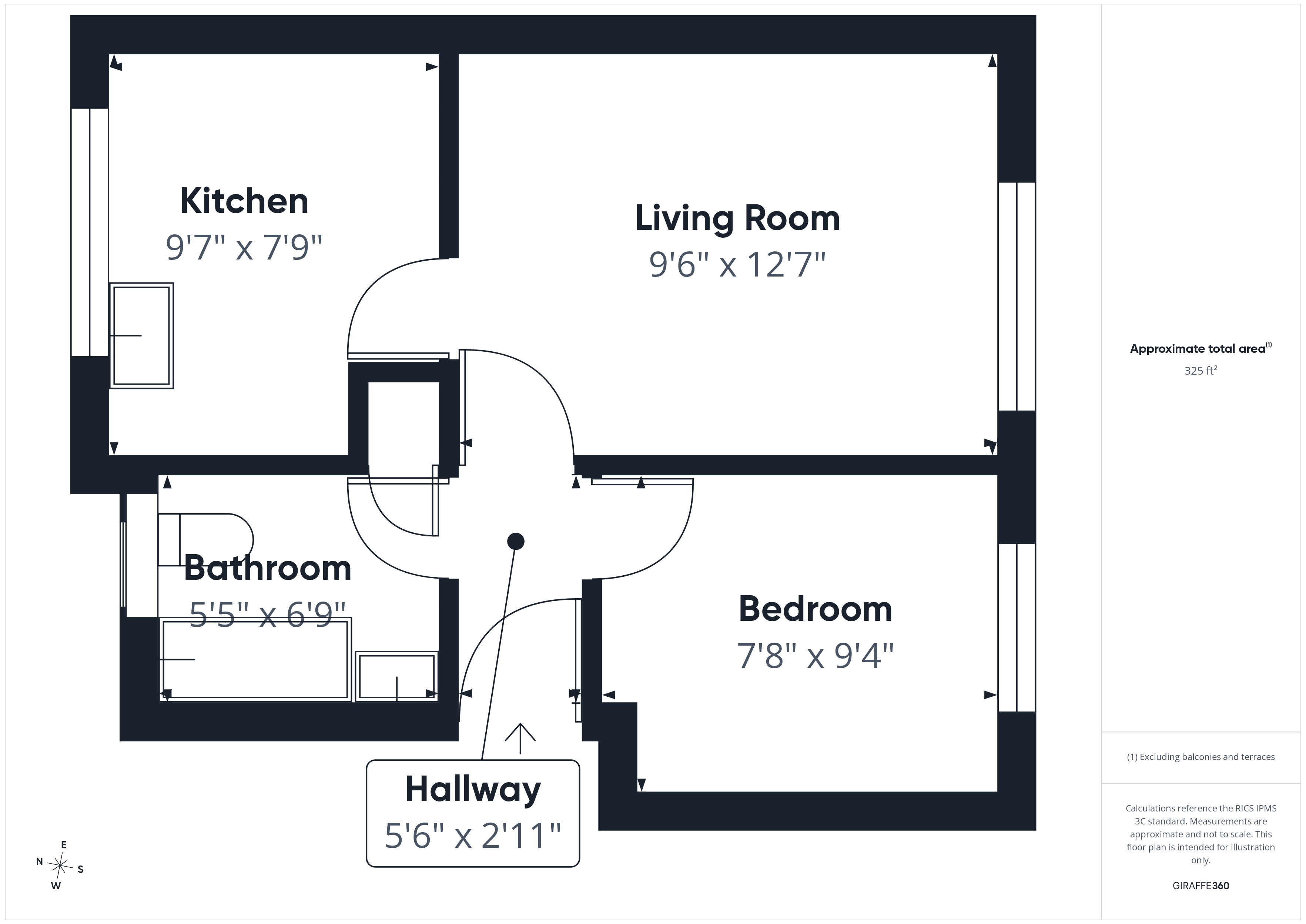 12, Derrick Close, Reading floorplan