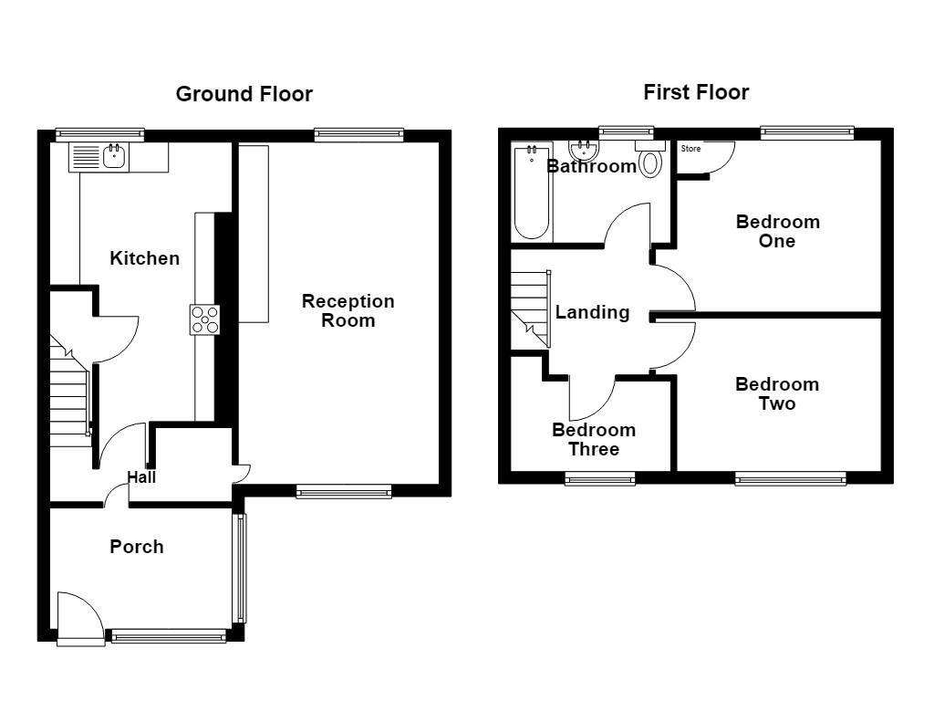 1, Thorn Gardens, Bacup floorplan