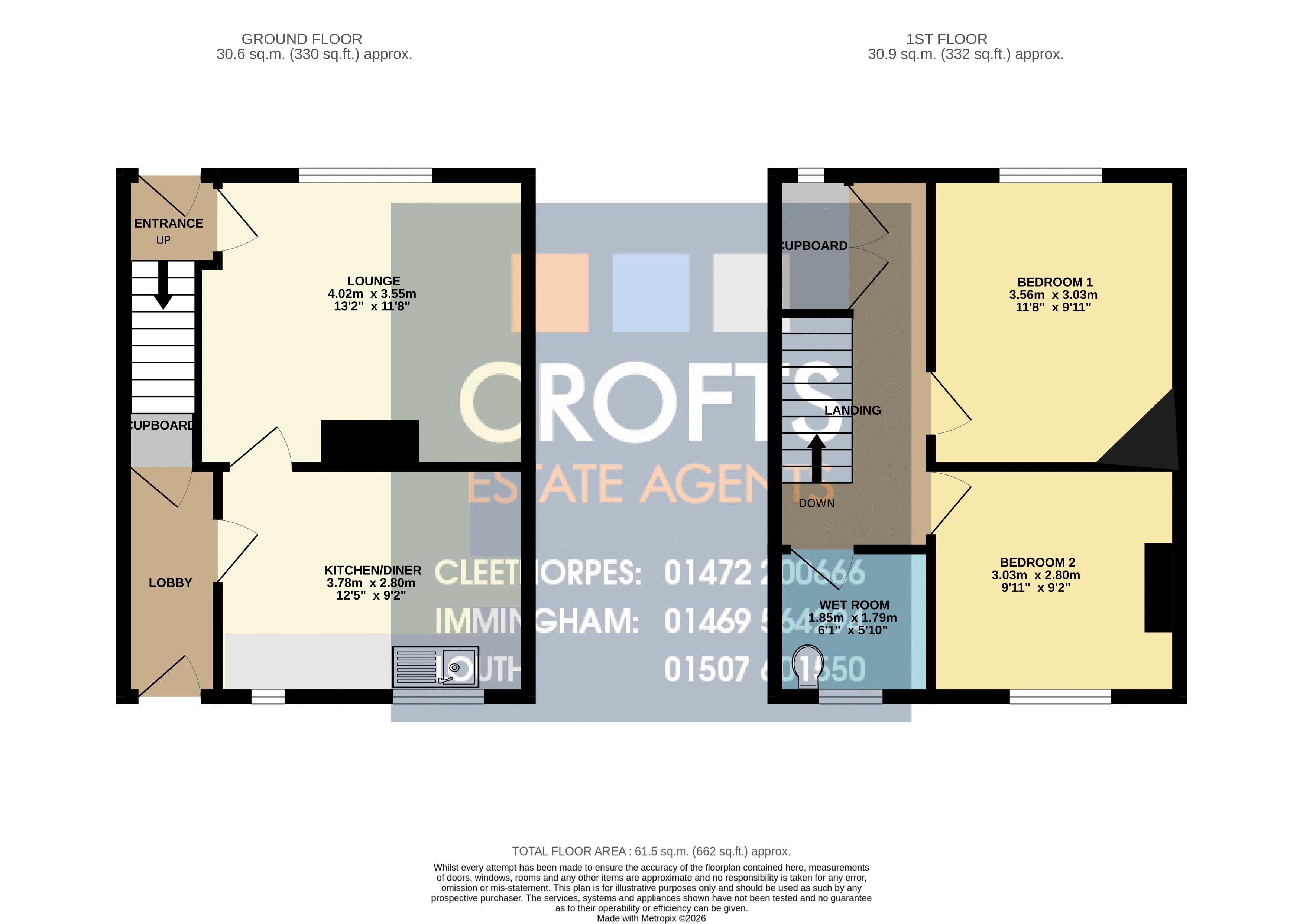31, Marsh Way, NORTH COTES floorplan