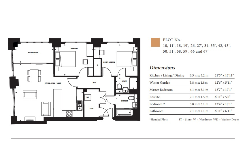 8 Arniston Way, London floorplan