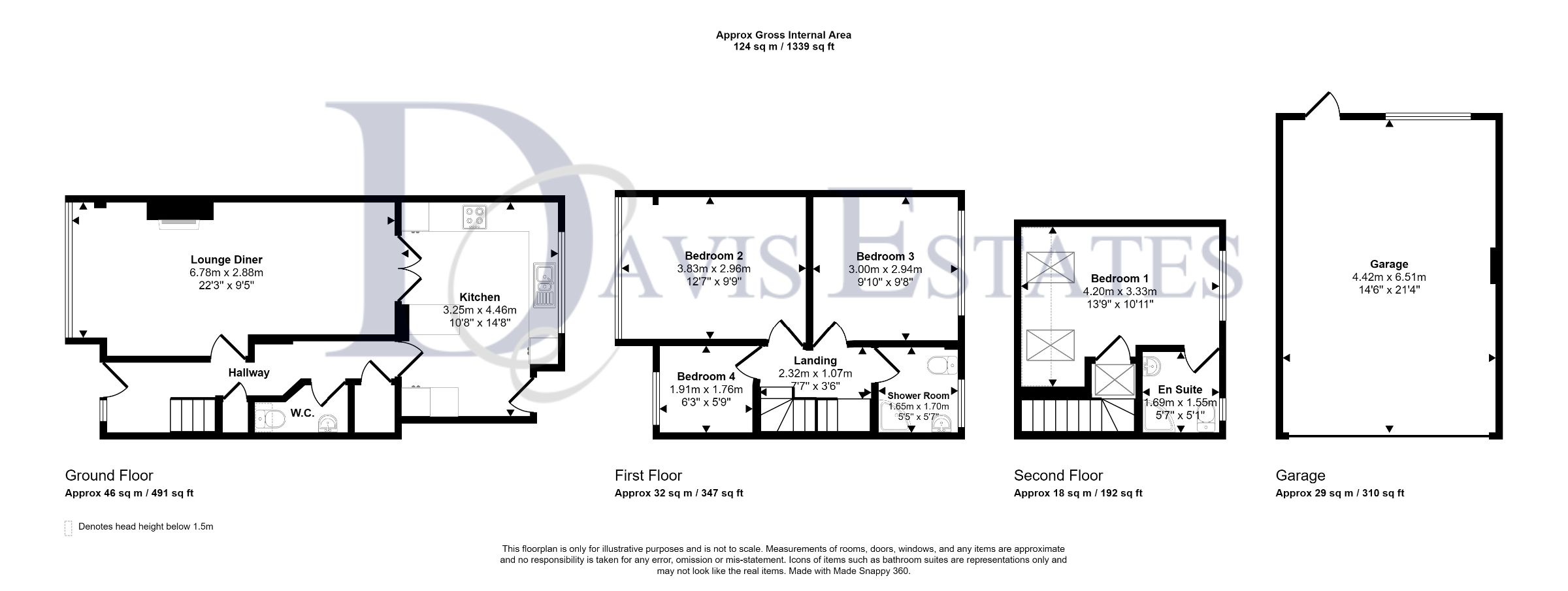 76 Birch Crescent, Hornchurch floorplan
