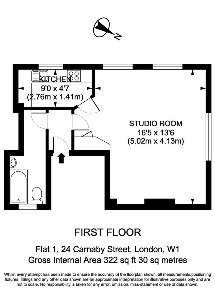 0 Bedrooms Studio to rent in Carnaby Street, Soho W1F