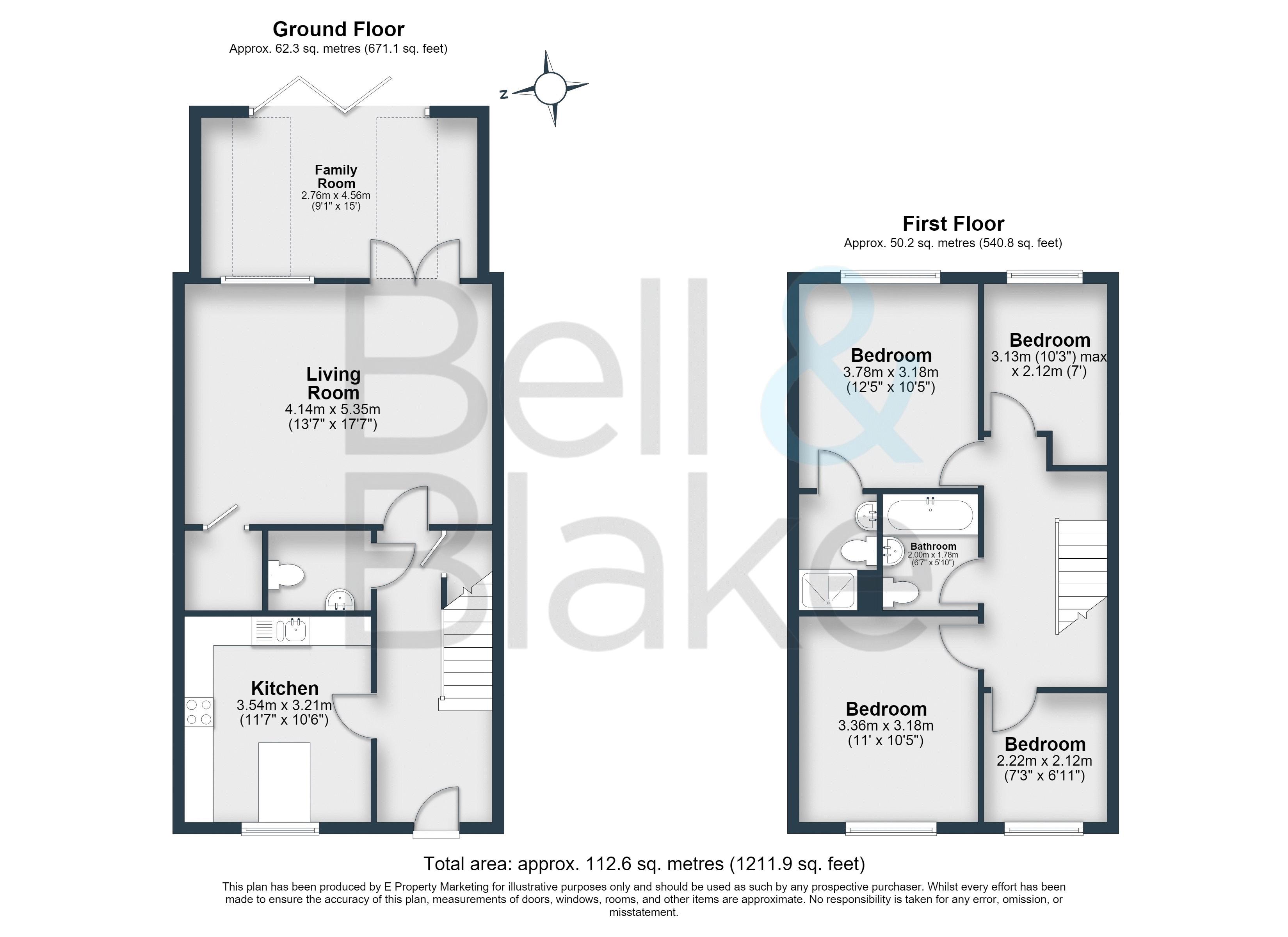 12, Mcadam Close, Chichester floorplan