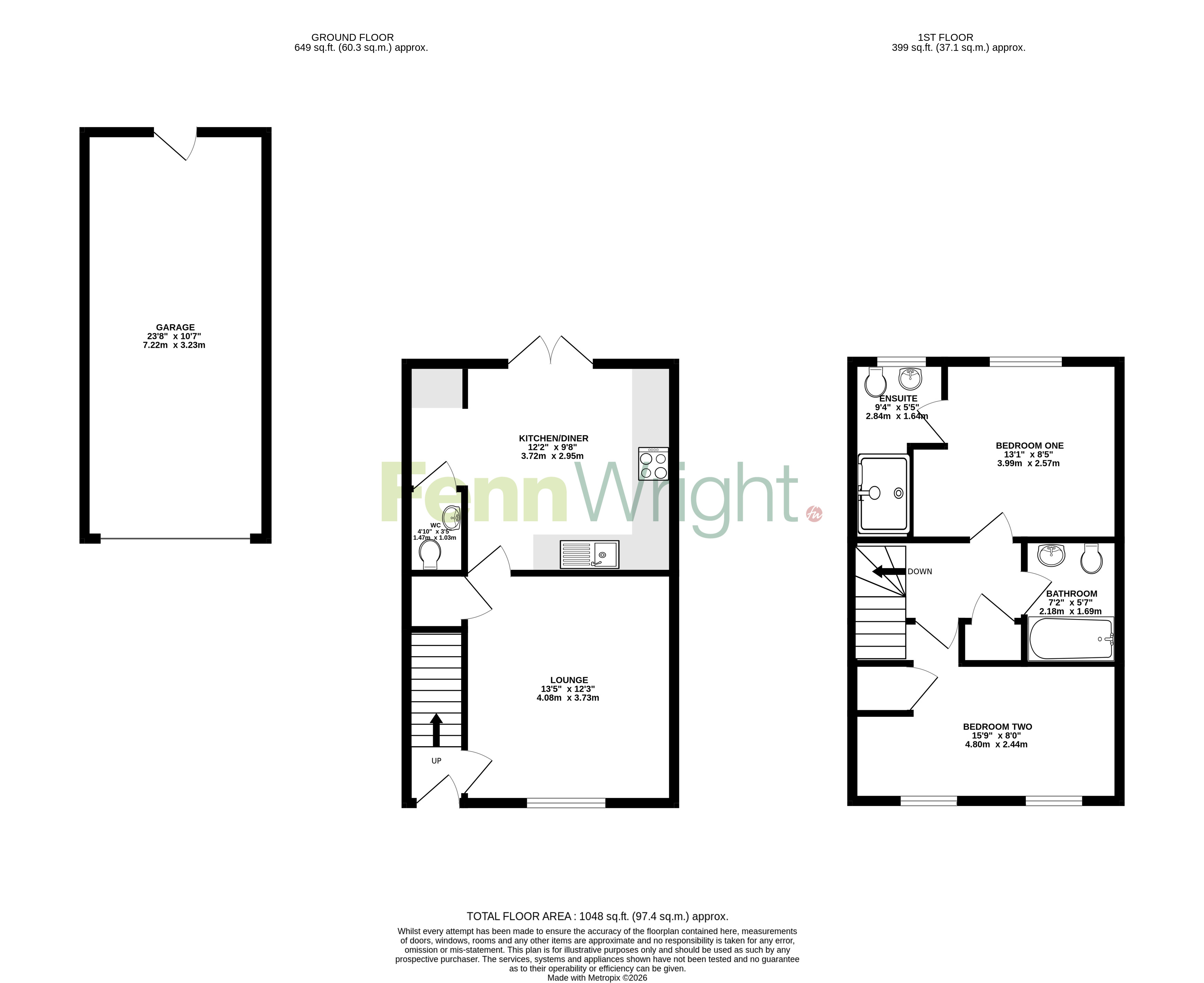 6, Willow Gardens, Colchester floorplan