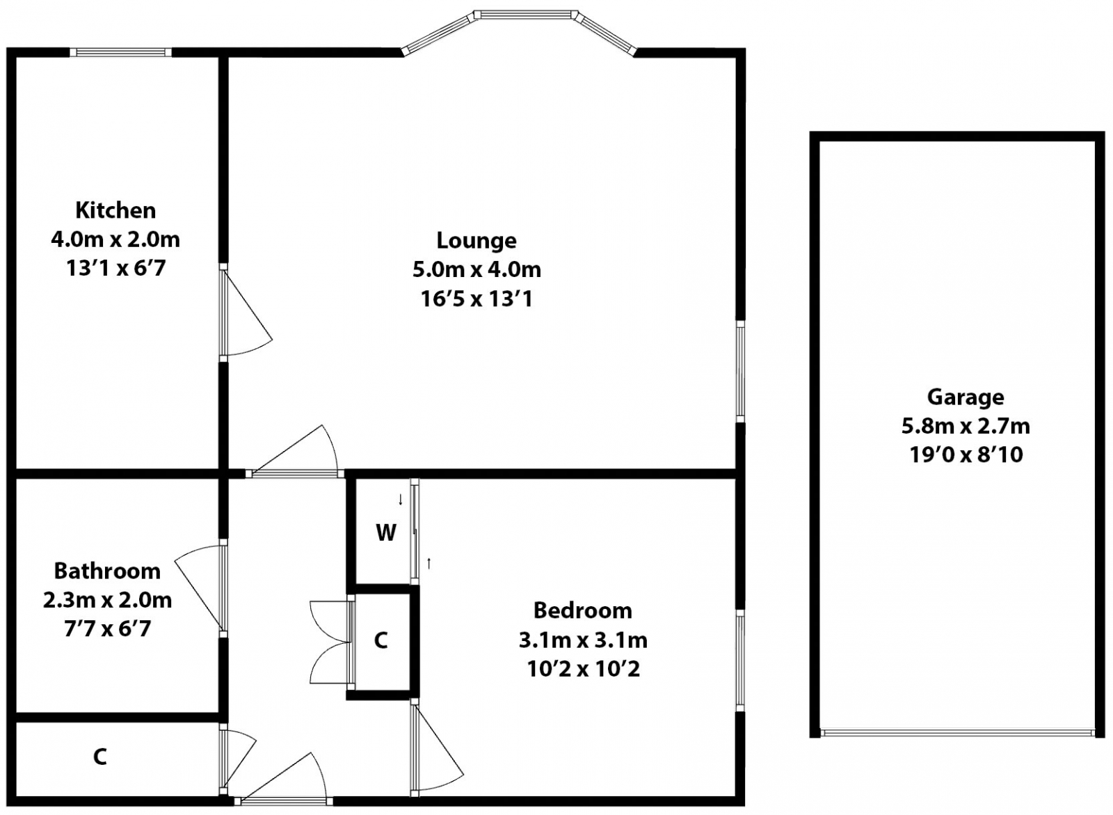 17 Braemar Court, Hazelden Gardens, Glasgow floorplan