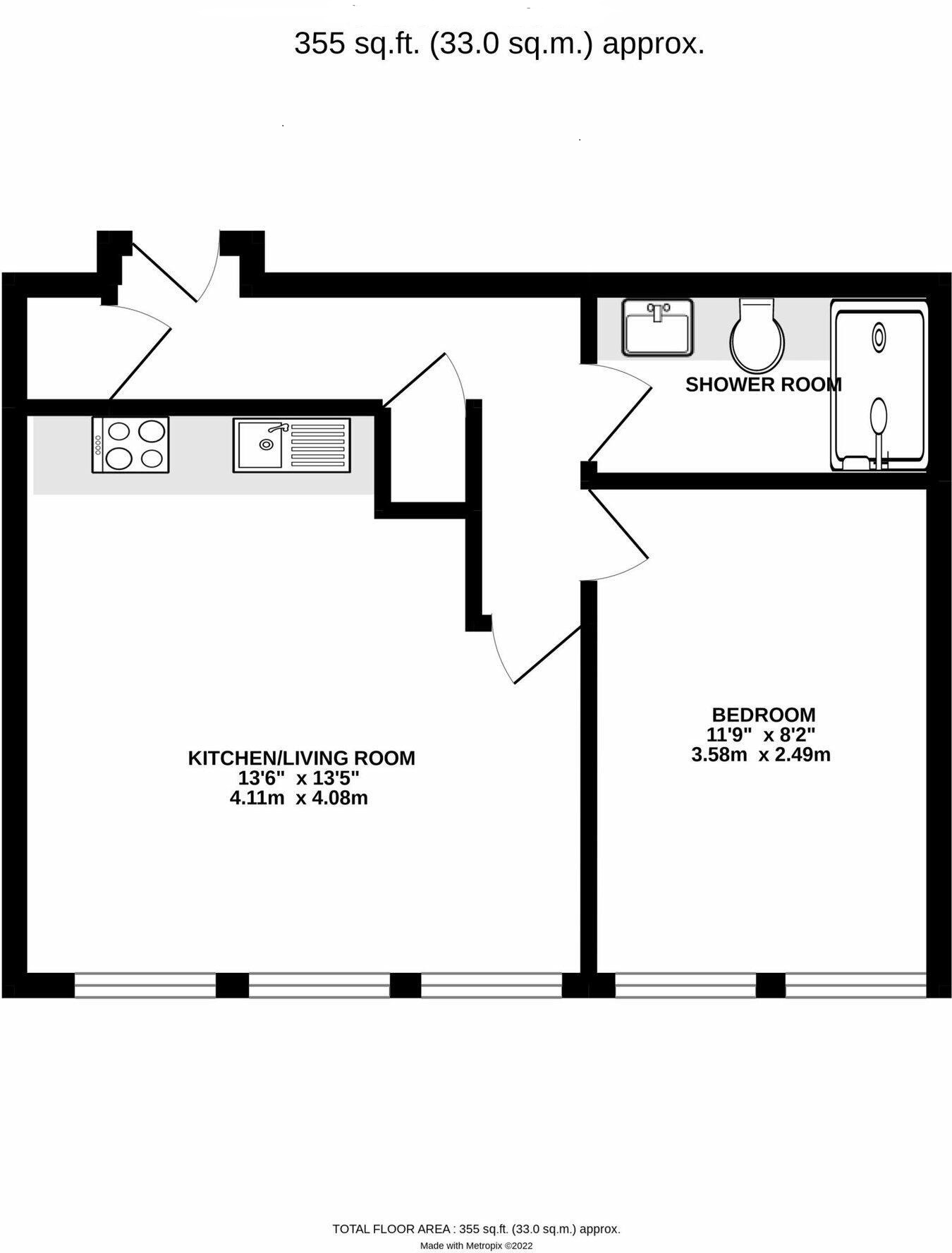 19, Trident House 38-44,, Victoria Road, Hampshire floorplan