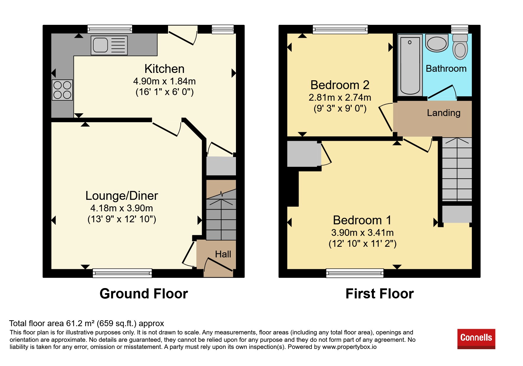 22, Nash Road, Bedford floorplan