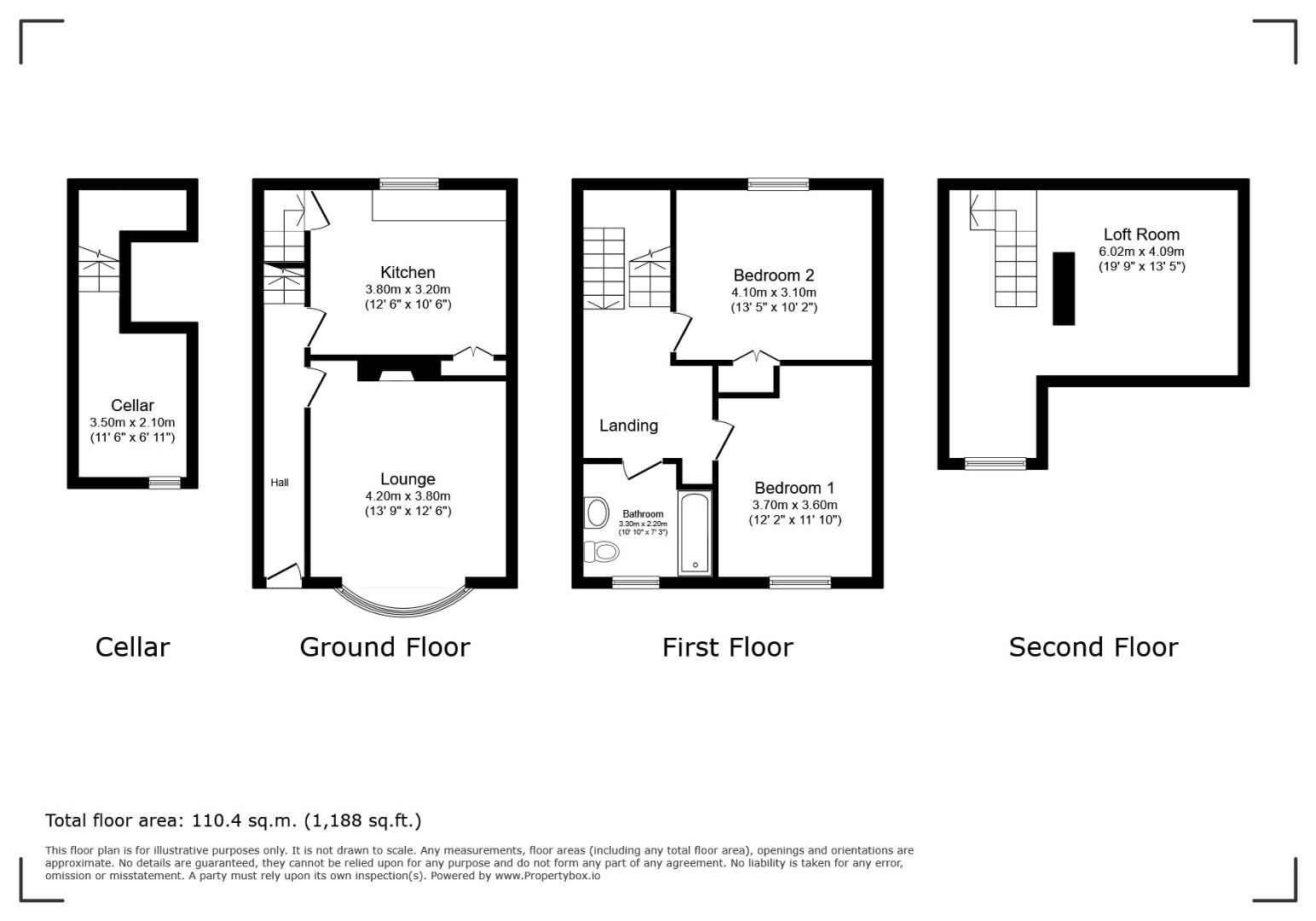 2, The Terrace, Boroughbridge floorplan