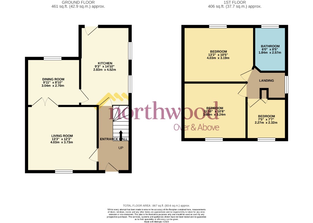 3 bed semidetached house for sale in Gardens, Fenham, Newcastle