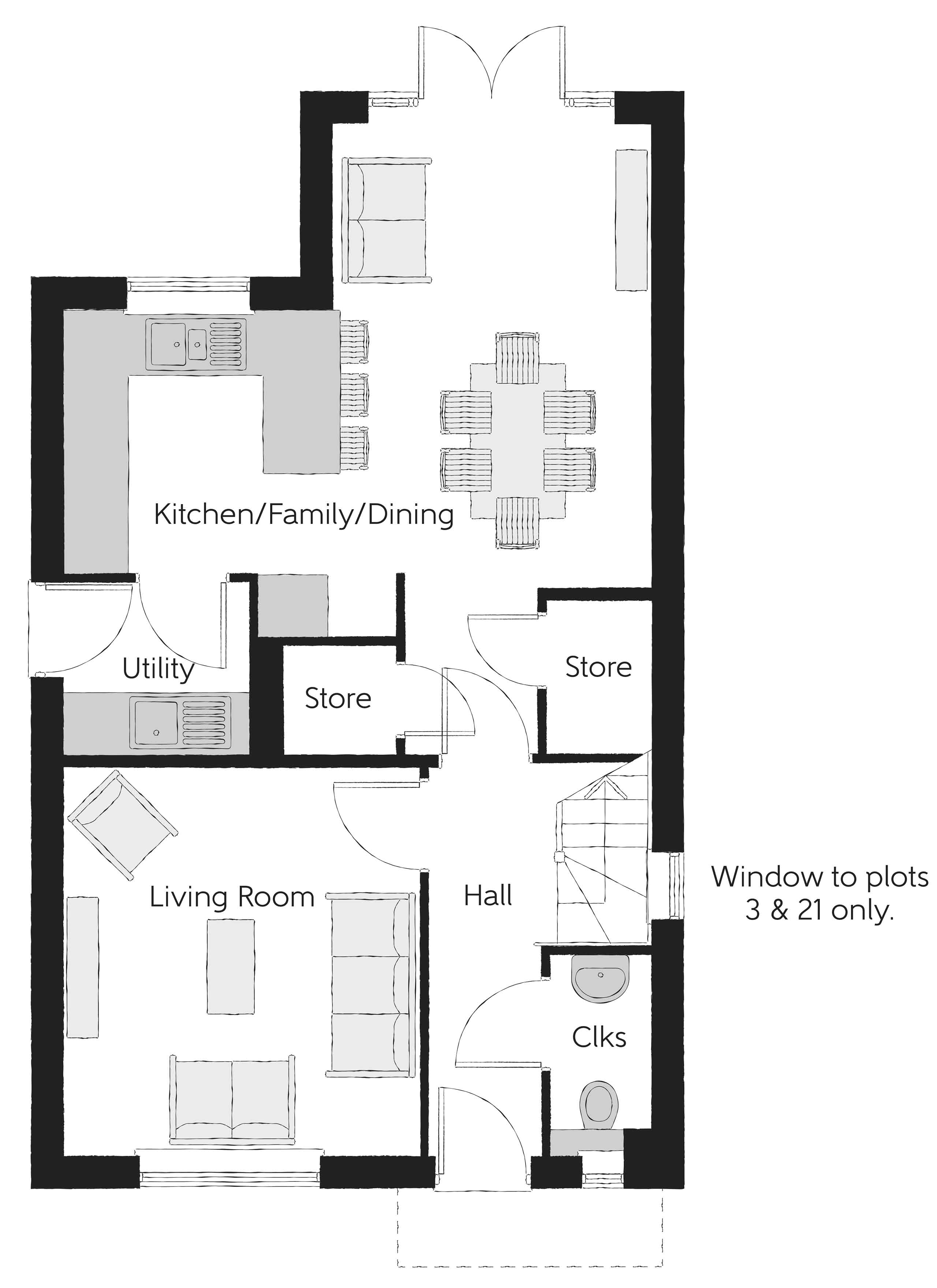 37, Braunston Road, Oakham floorplan