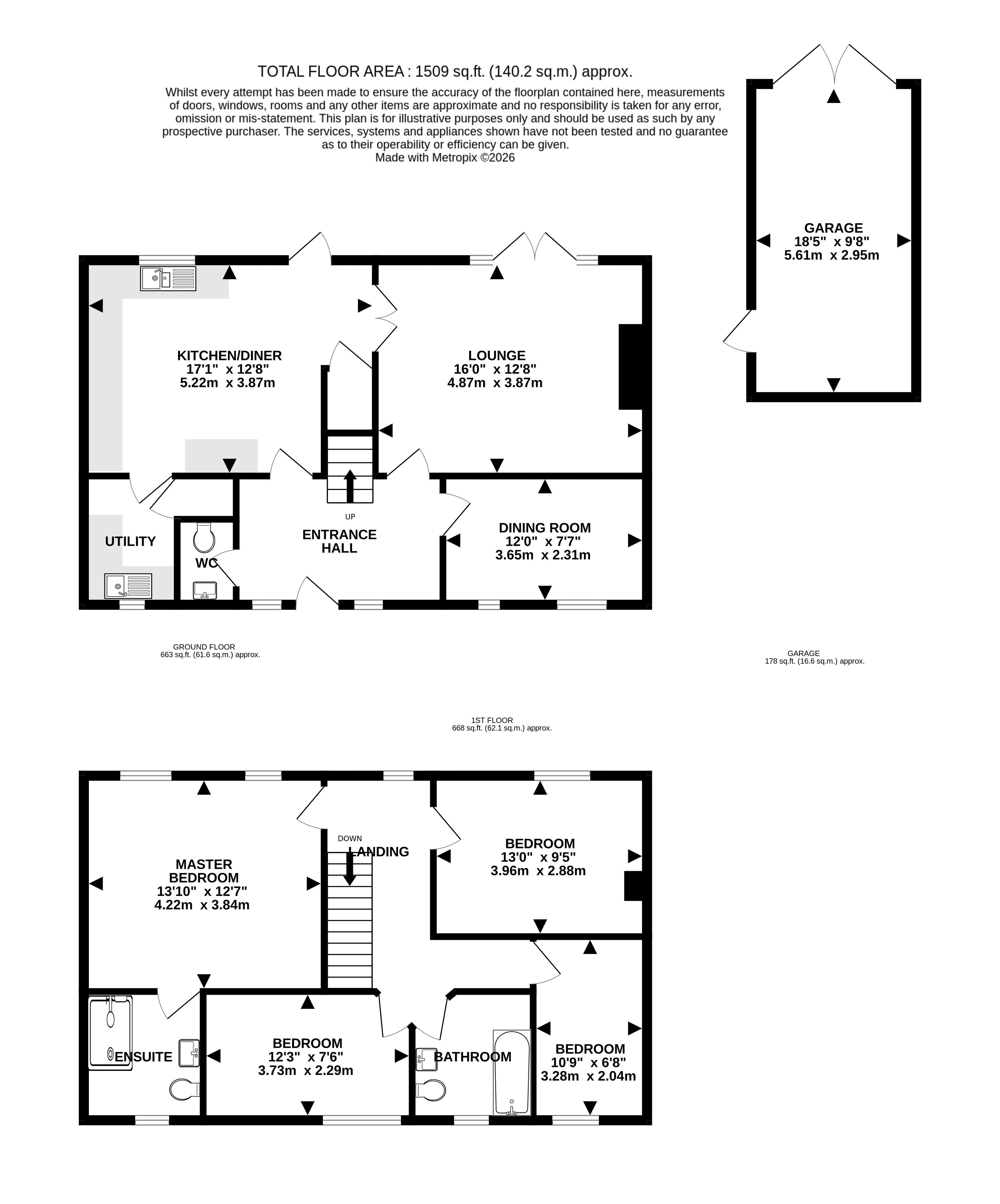 Komebitsu, 7 The Granaries, Lincoln floorplan