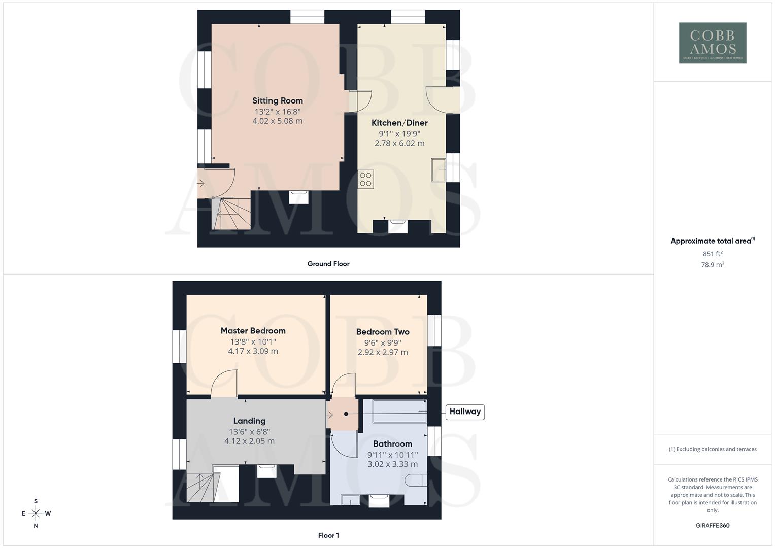 15, The Priory, Leominster floorplan