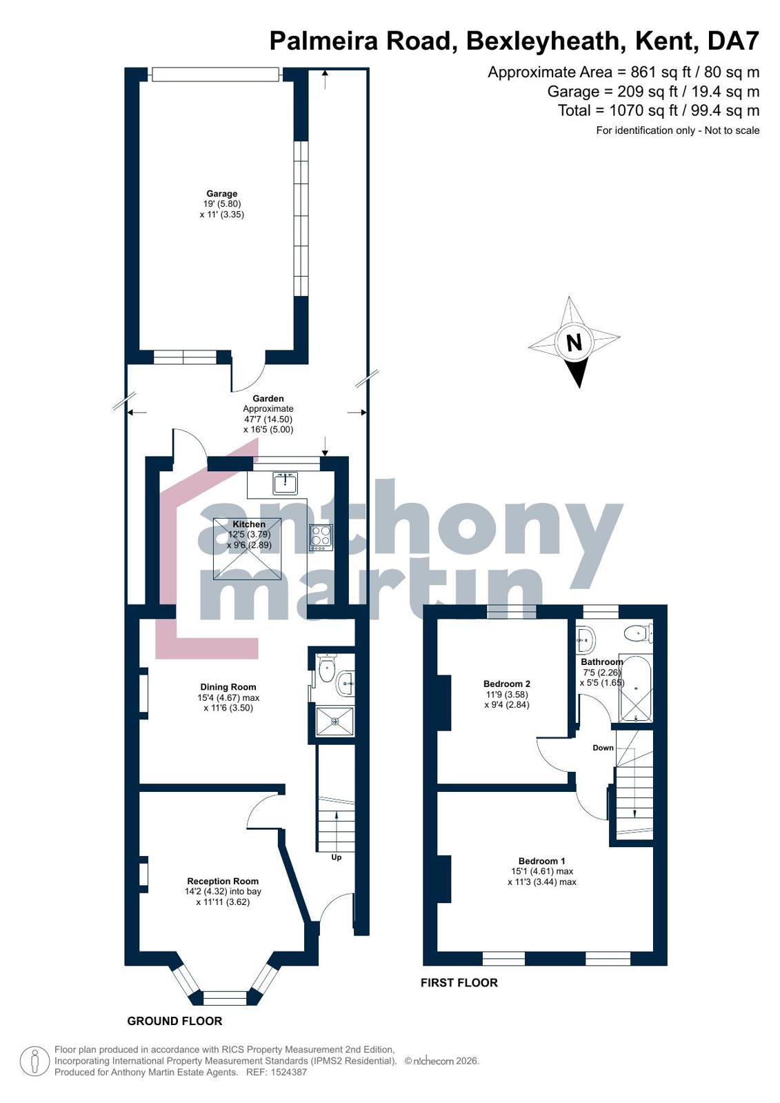 17, Palmeira Road, Kent floorplan