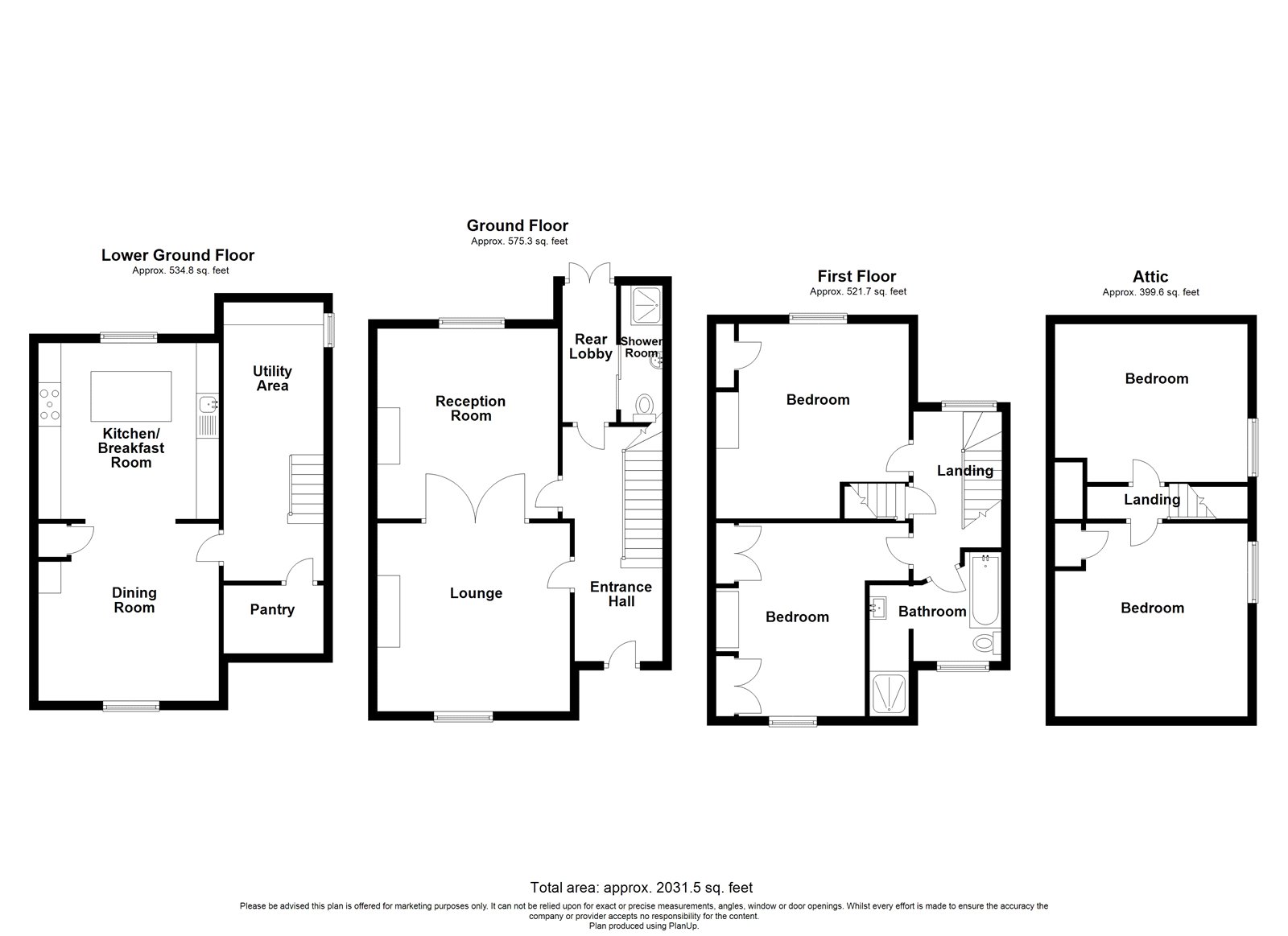 28, Clarence Place, Kent floorplan