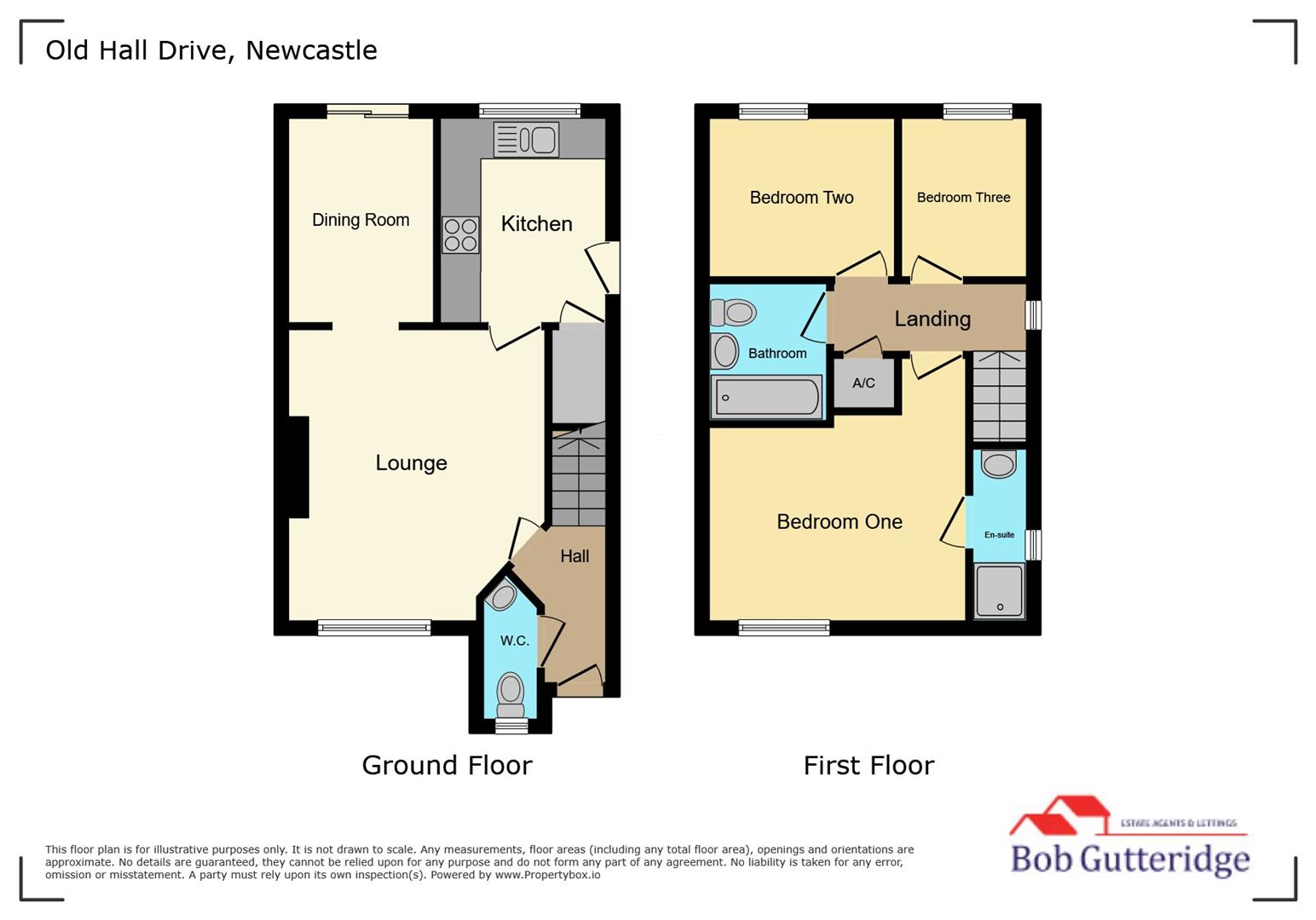 37, Old Hall Drive, Newcastle-under-Lyme floorplan