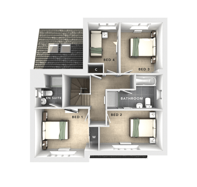 "The Shirley" at Uppingham Road, Bushby, Leicester LE7, 4 bedroom