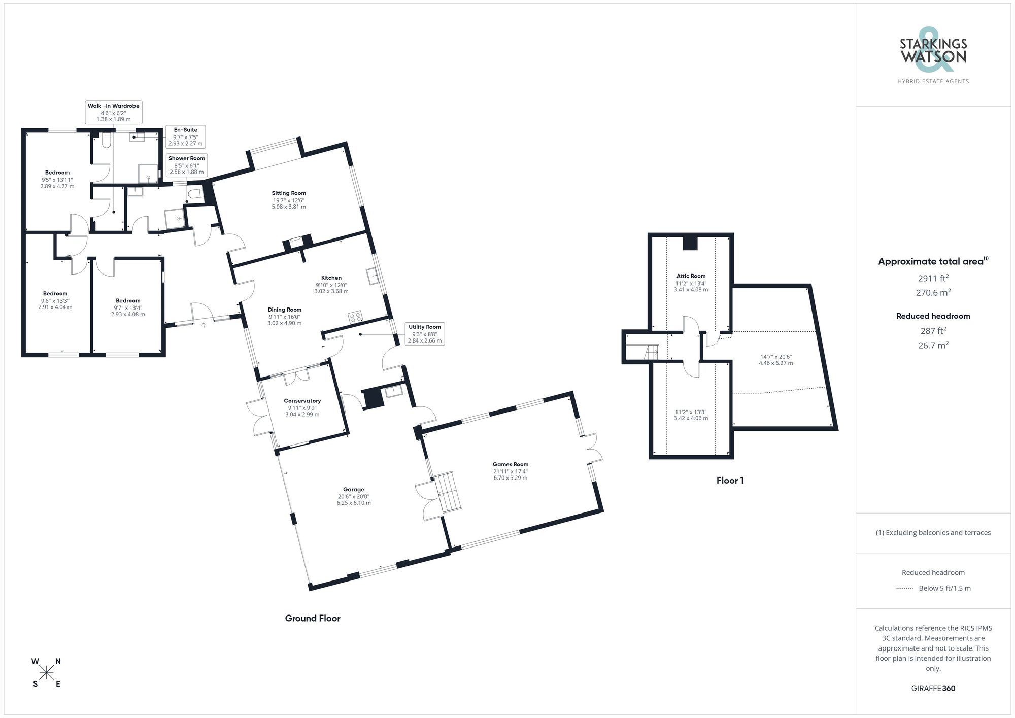 1 Soers Close, Eye floorplan