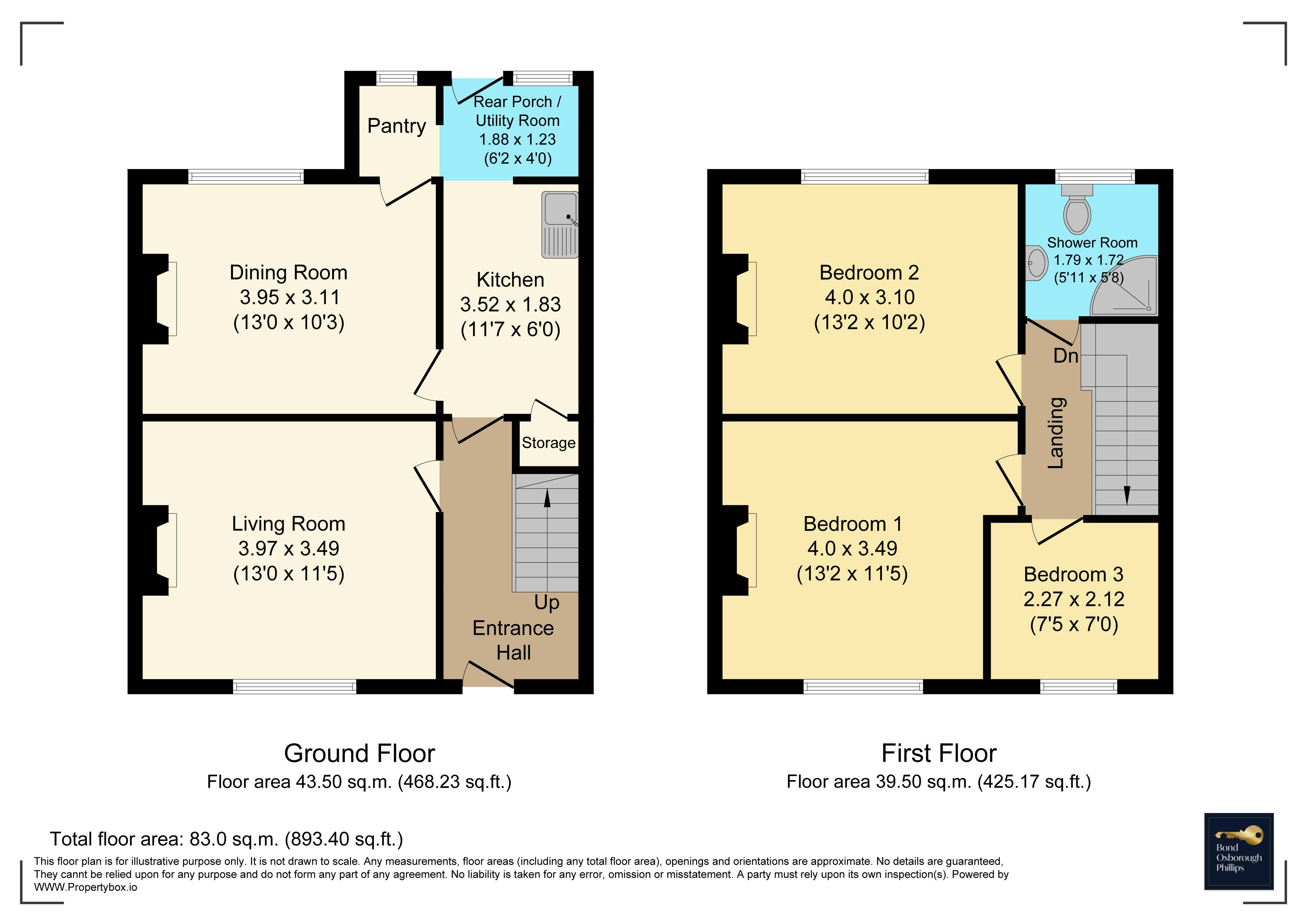 44, Cyprus Terrace, Devon floorplan