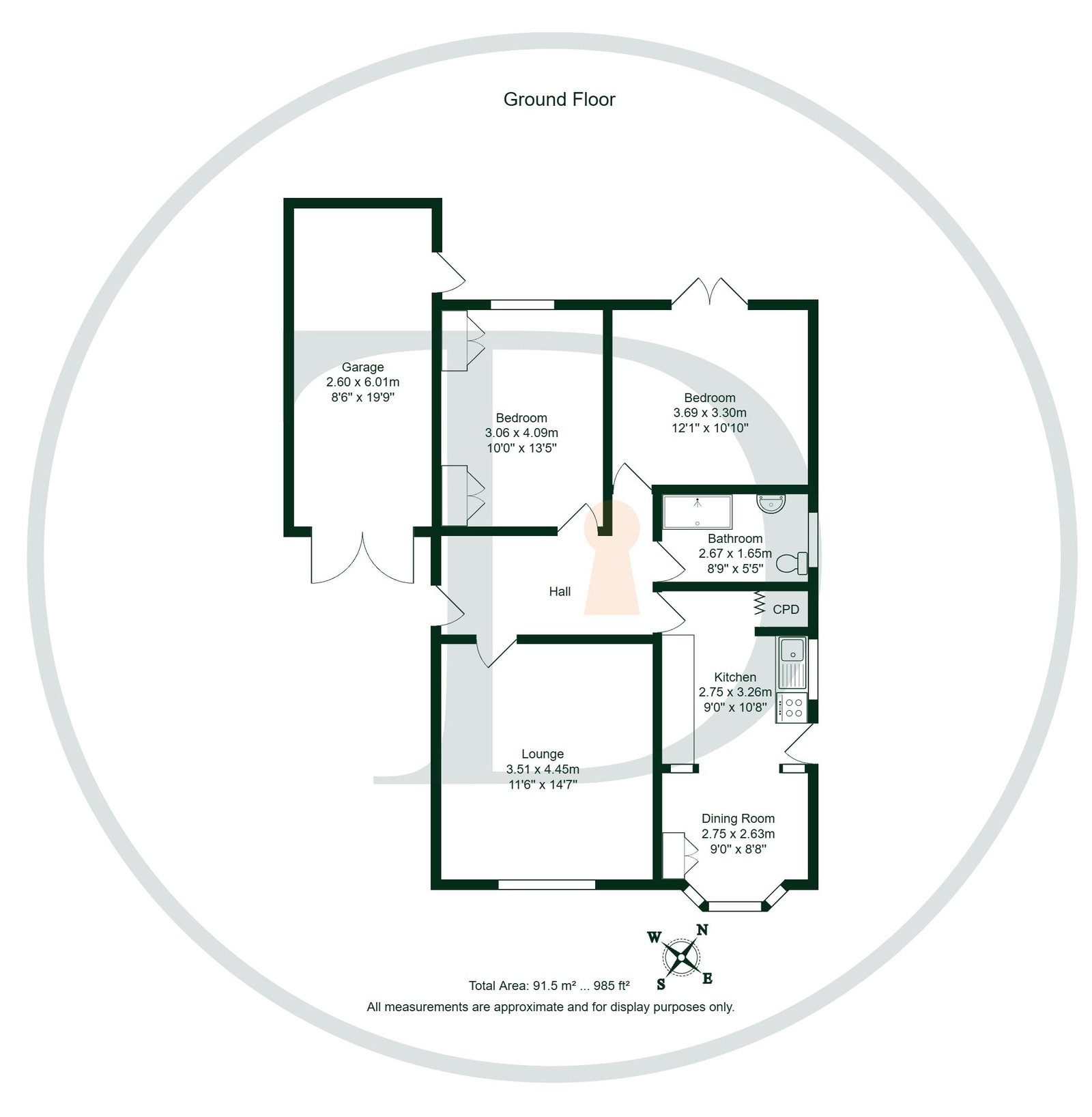 14, Glendyke Road, Ellesmere Port floorplan