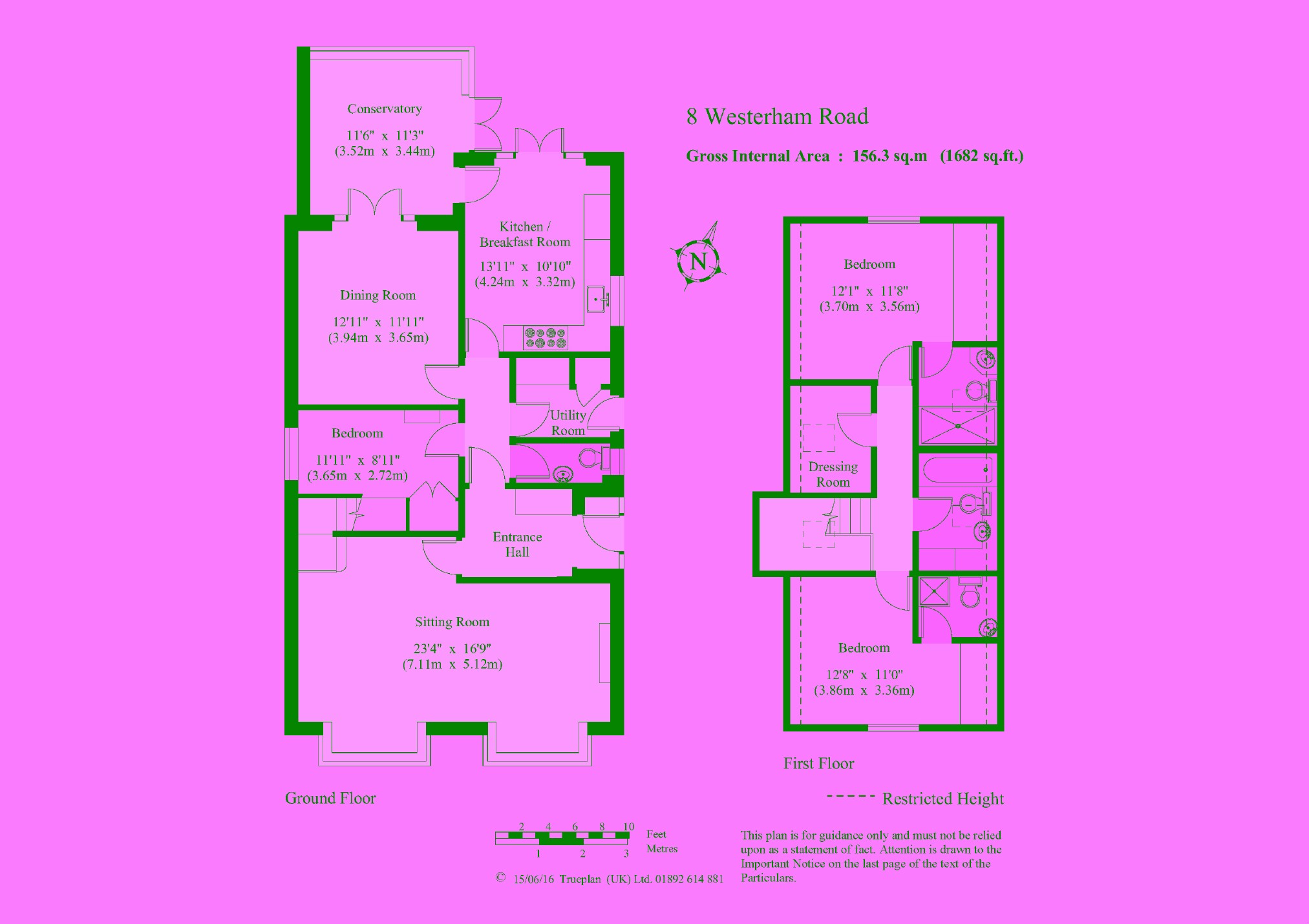 4 Bedrooms Detached house for sale in Westerham Road, Sevenoaks TN13