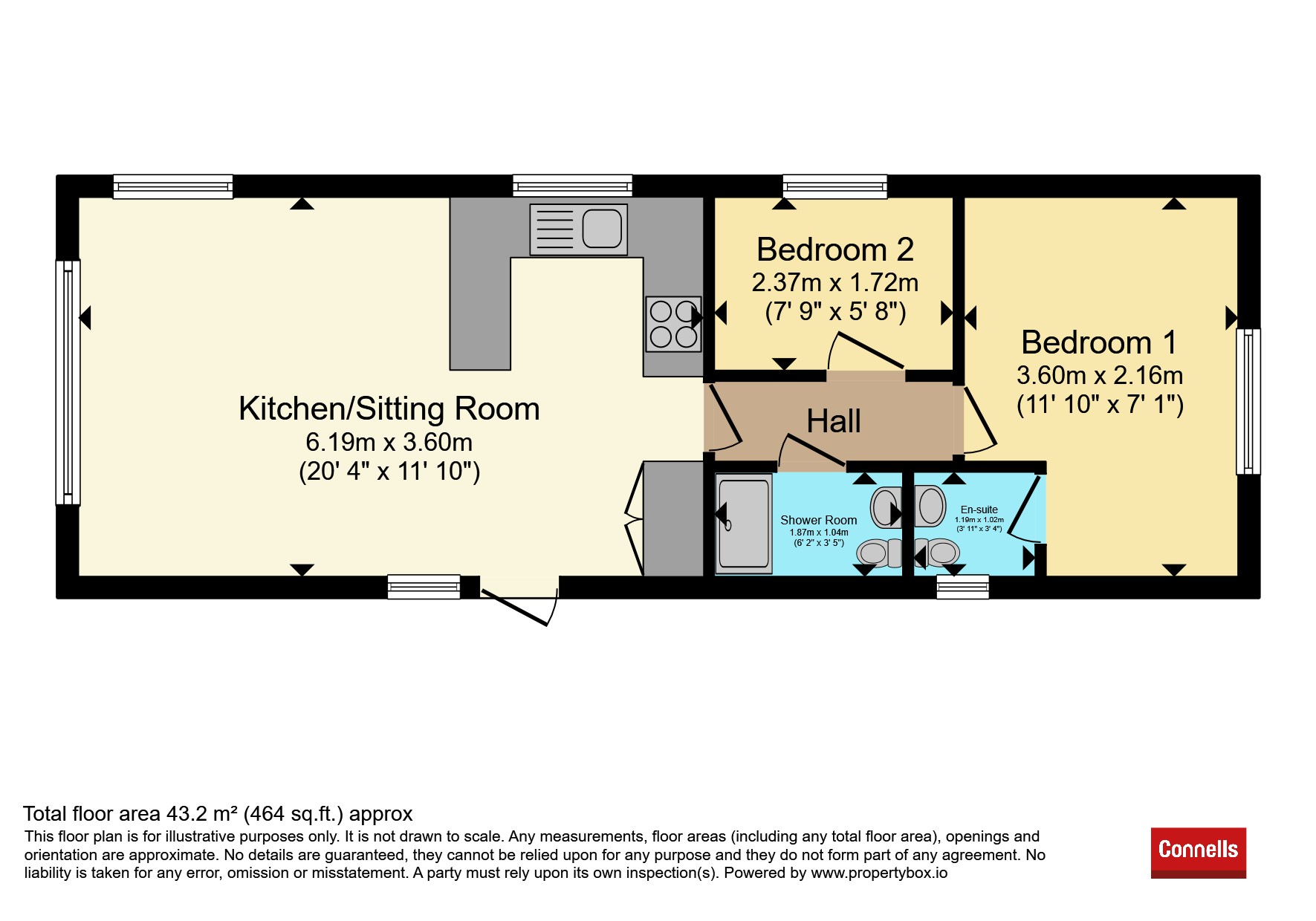 Lulworth 34, Waterside Holiday Park, Bowleaze Coveway, Weymouth floorplan