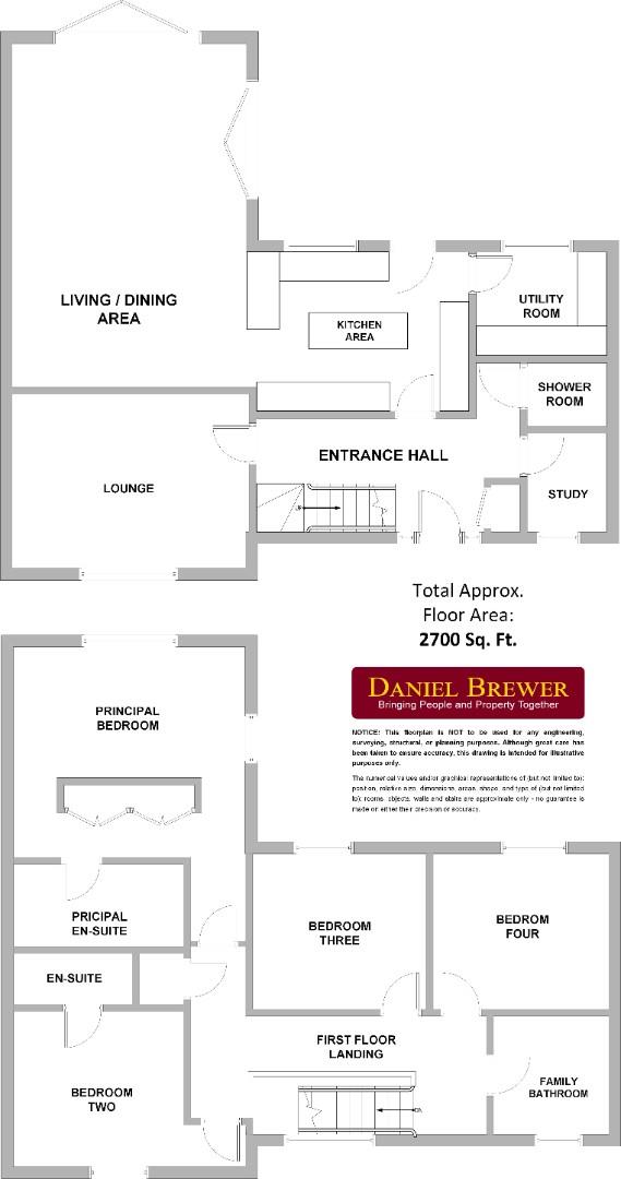 Ash House, Lindsell, Dunmow floorplan