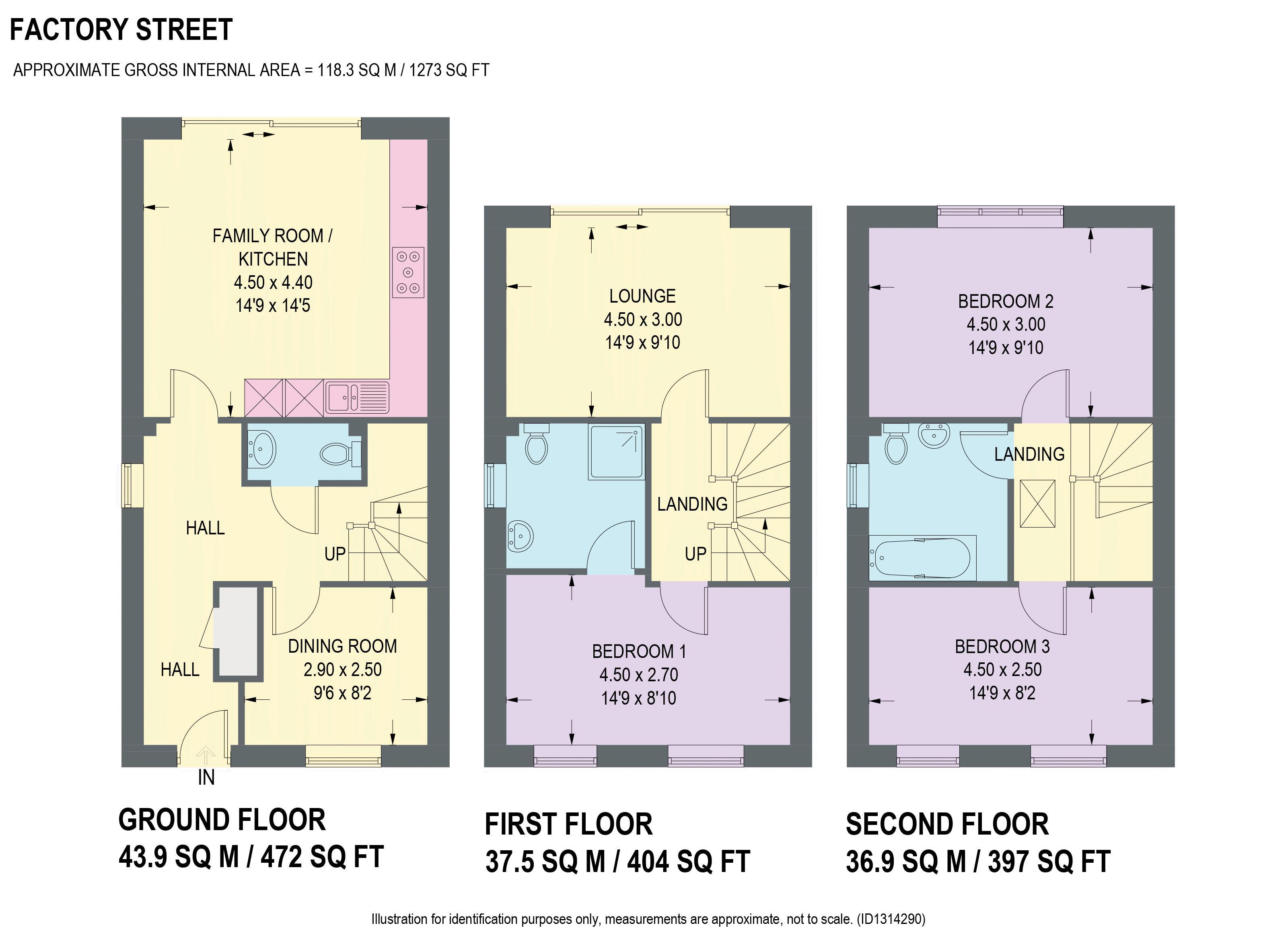 Factory Street, Chesterfield floorplan
