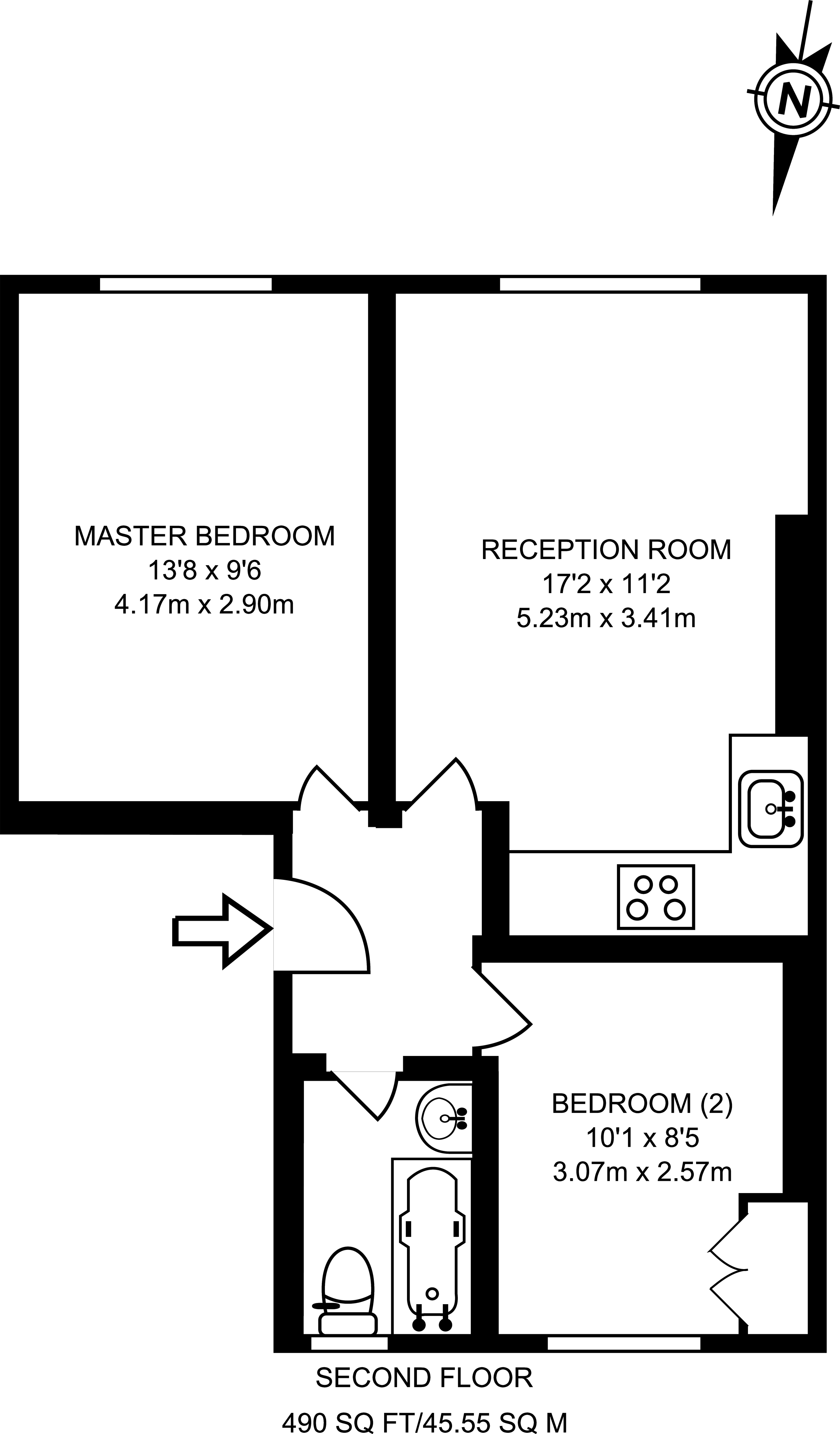 2 Bedrooms Flat to rent in Balls Pond Road, East Canonbury N1