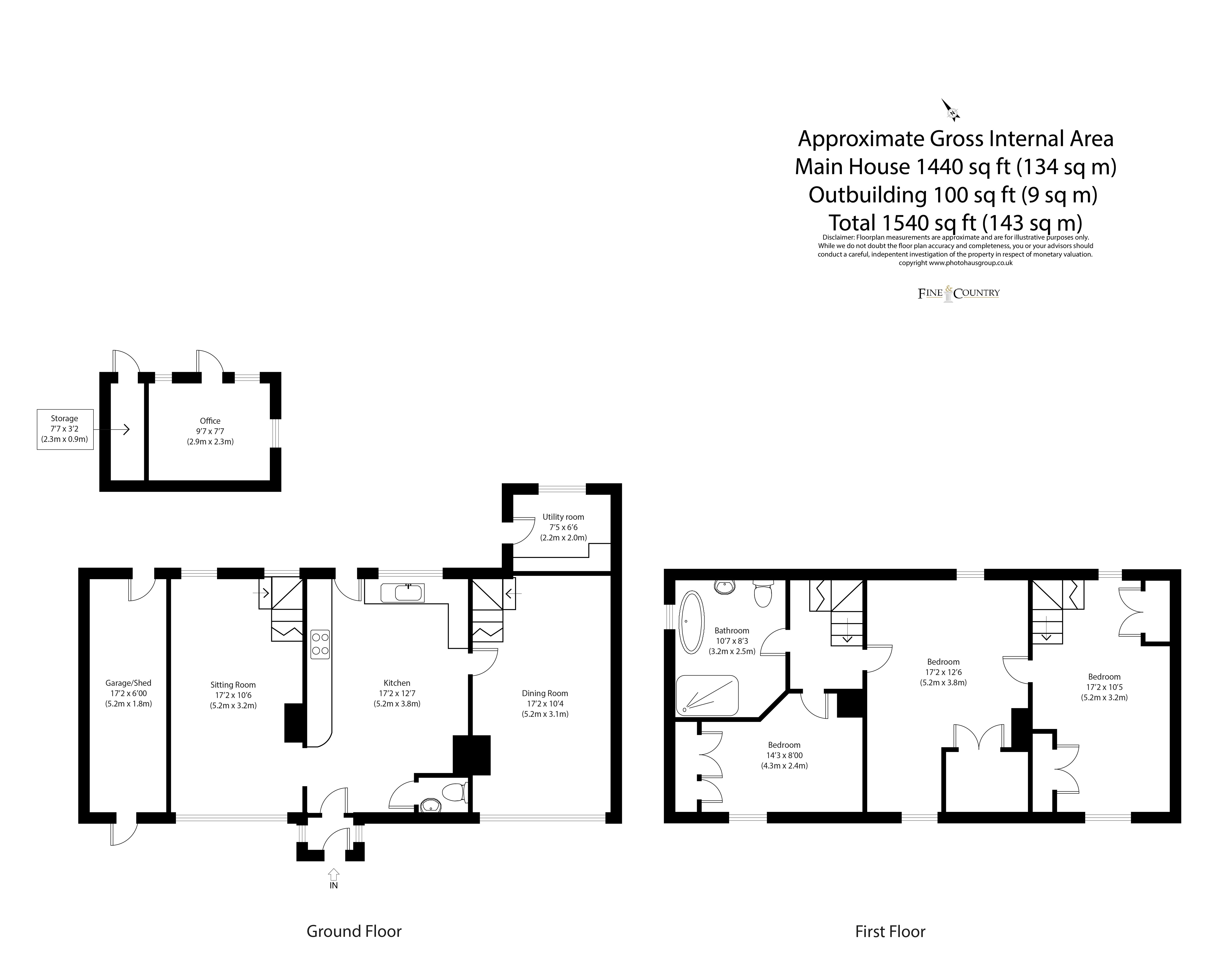 4, Colne Park Road, Colchester floorplan