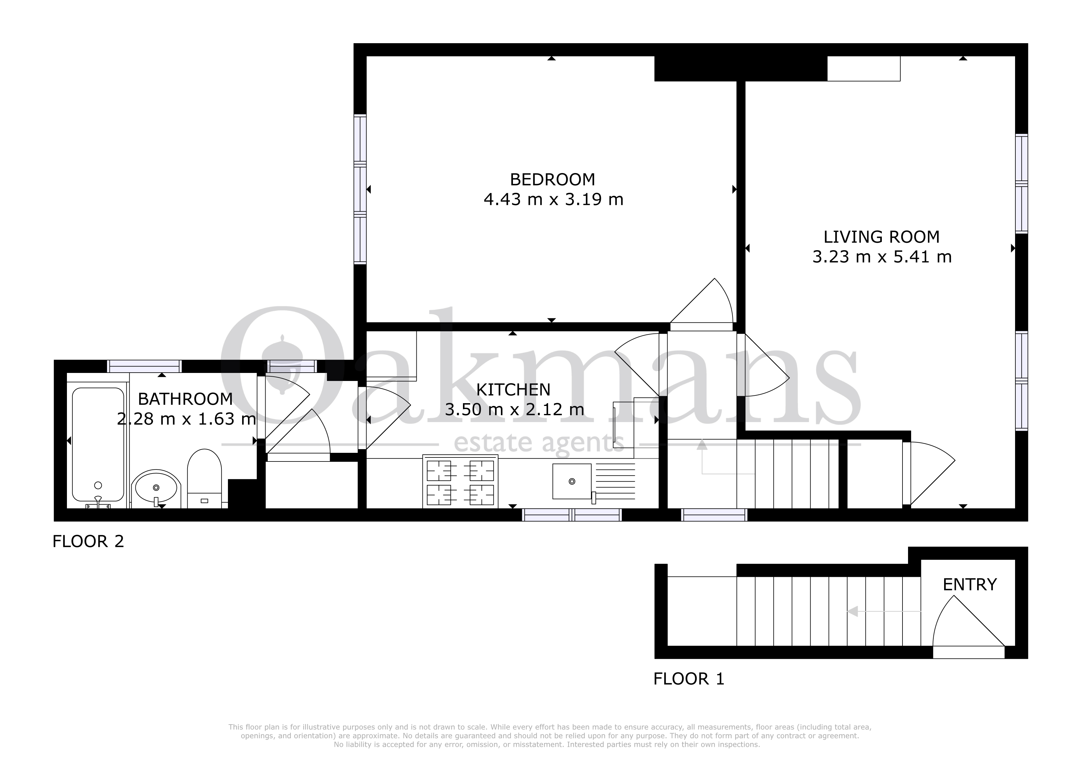 Flat 2, 333, Alwold Road, Birmingham floorplan
