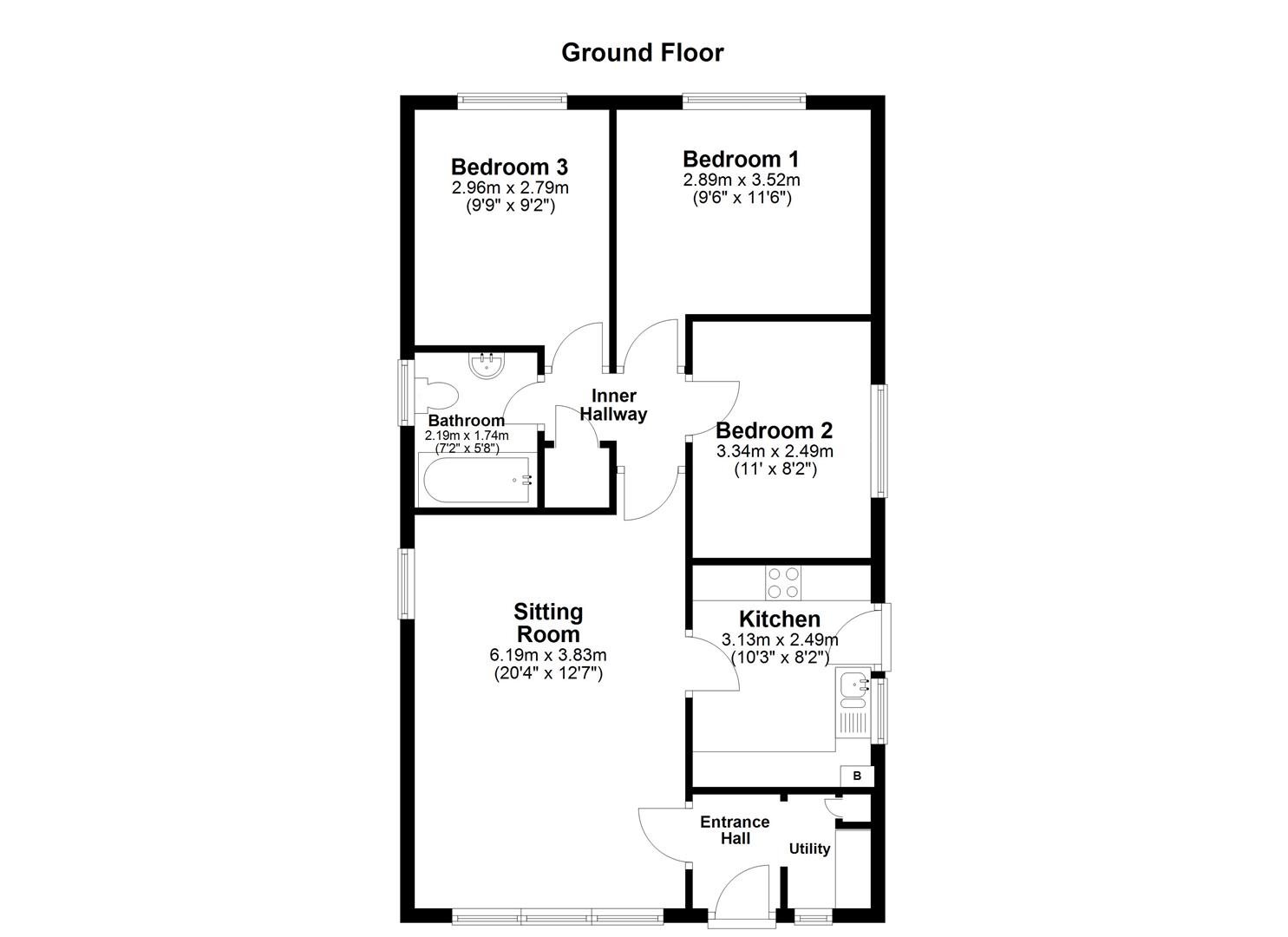 93, Moorfield Way, Wilberfoss floorplan