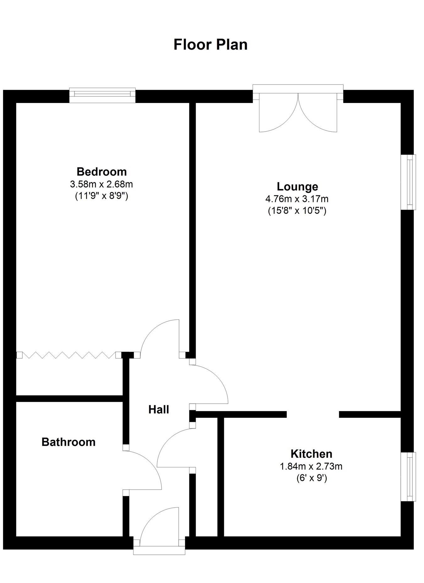 Maples Court, Bedford Road, Hitchin SG5, 1 bedroom property for sale