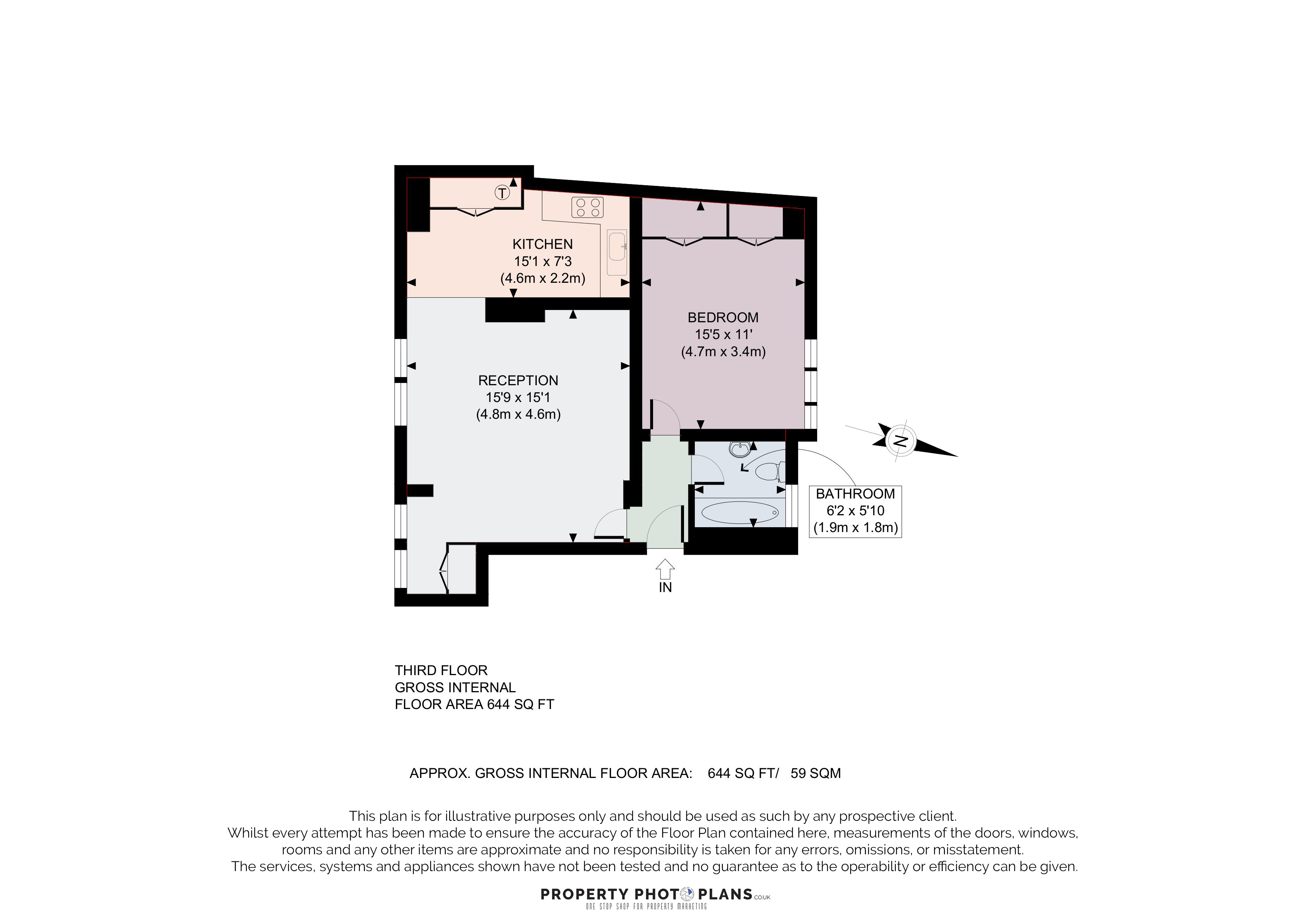 13A, Ariel Court, London floorplan