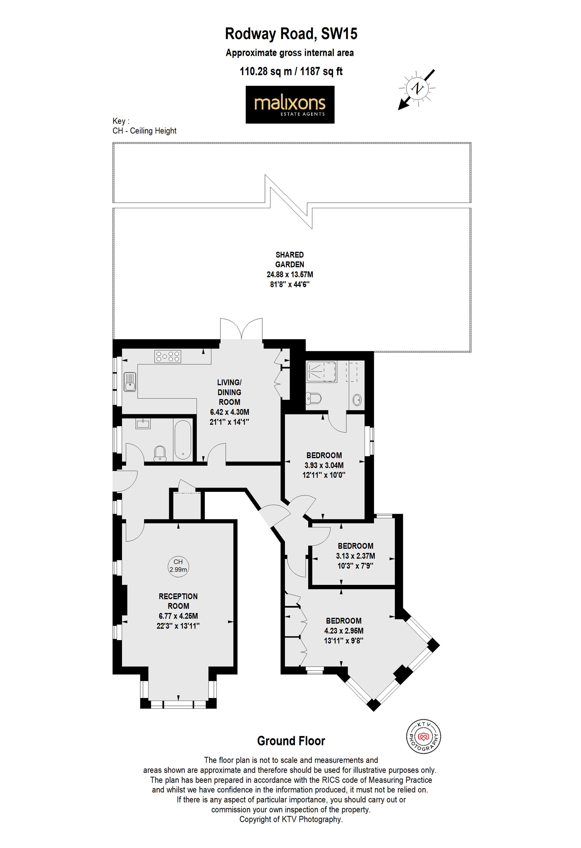 Rodway Road, London floorplan