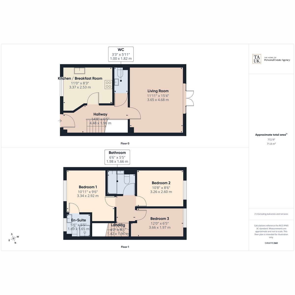 6, Oaklands Avenue, Rowlands Castle floorplan