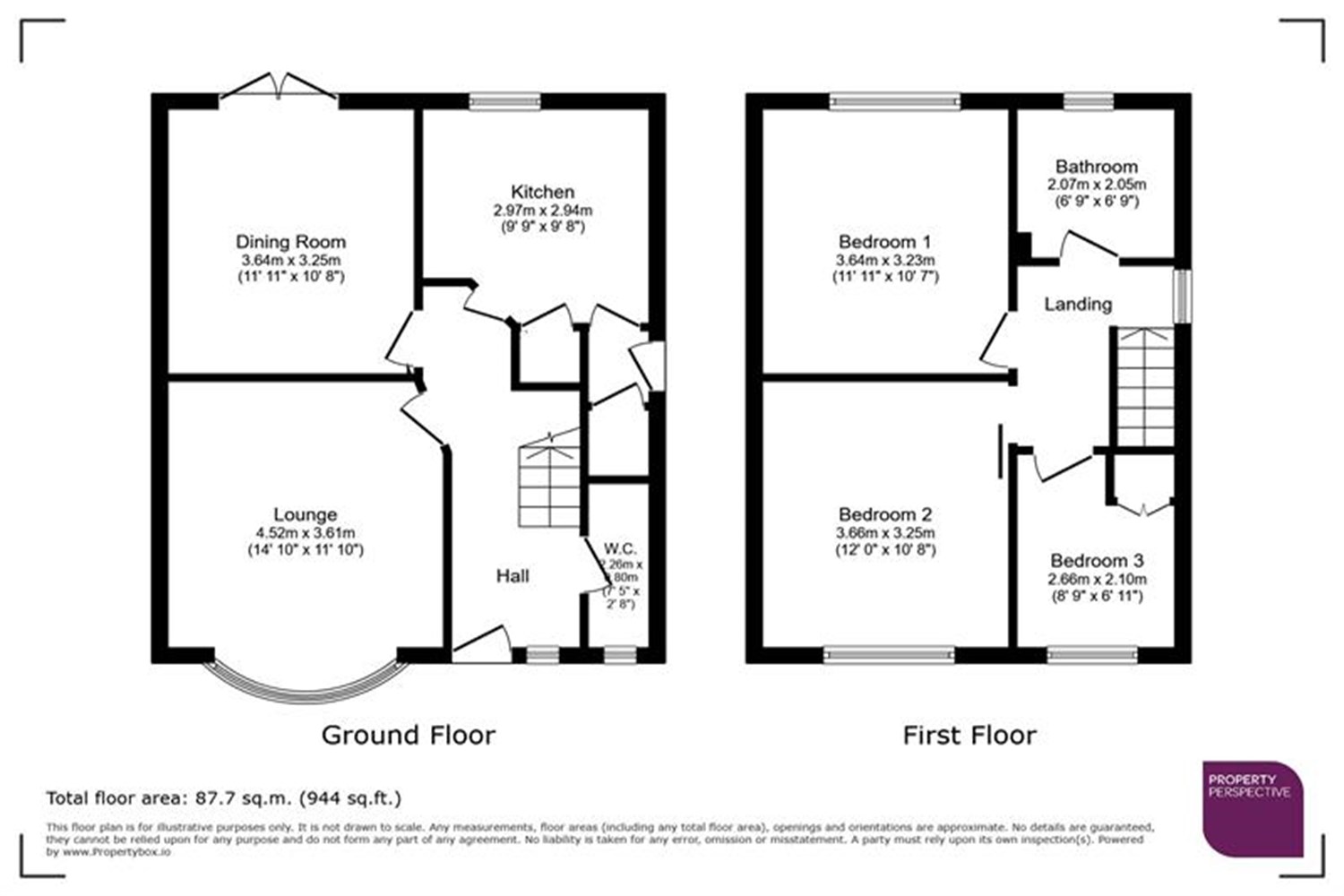 6, Crabgate Drive, Skellow, Doncaster floorplan