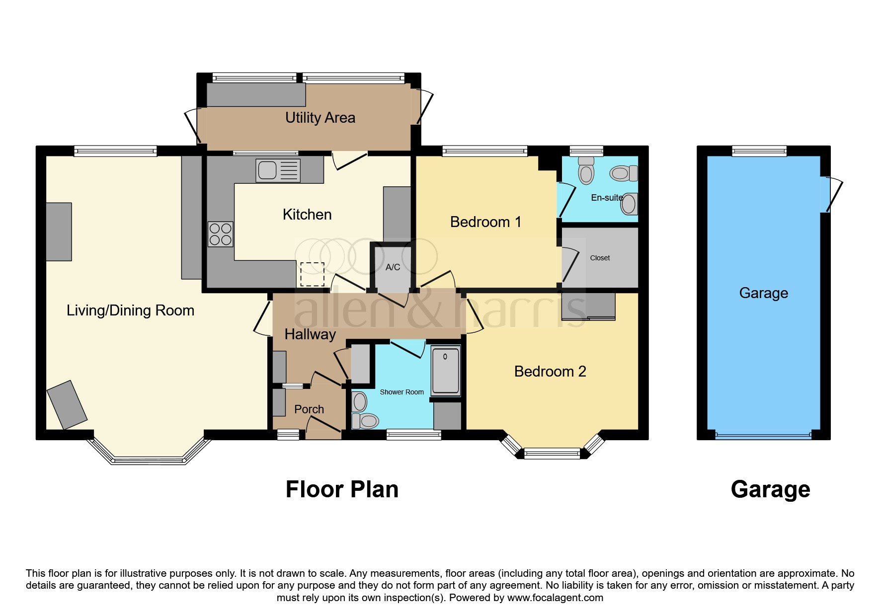 1, The Clock Inn Park, Devizes floorplan