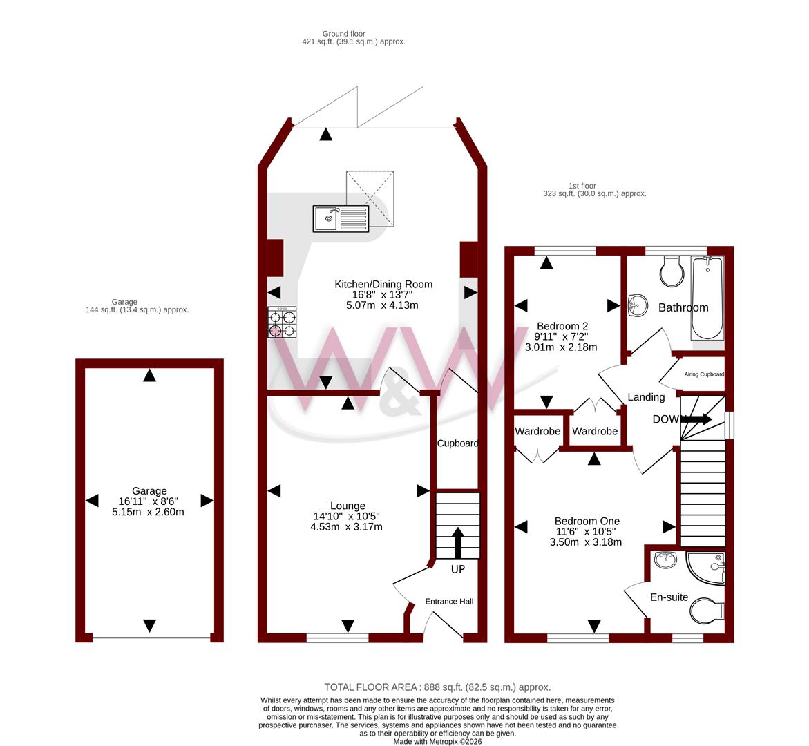 54, Rosemary Gardens, Fareham floorplan