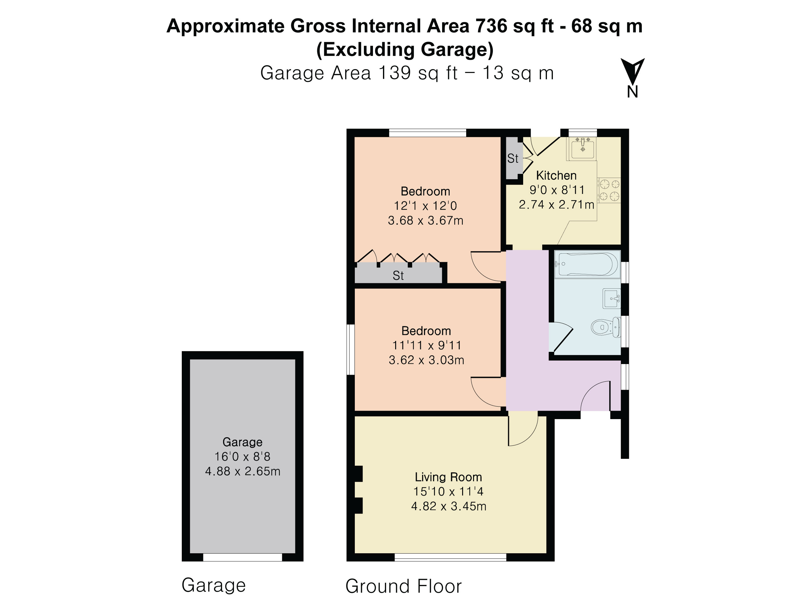 8, Grange Close, Newton Abbot floorplan