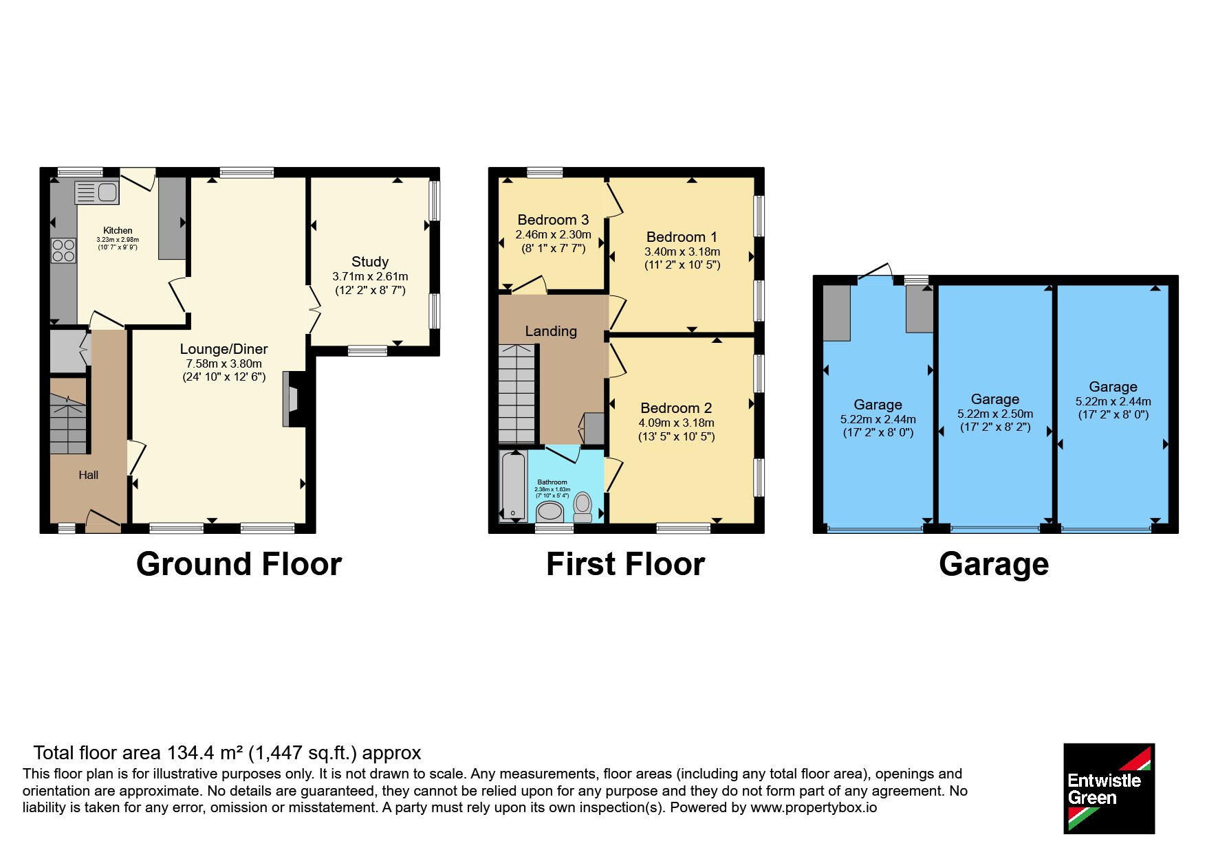 2, Park Street, Nelson floorplan