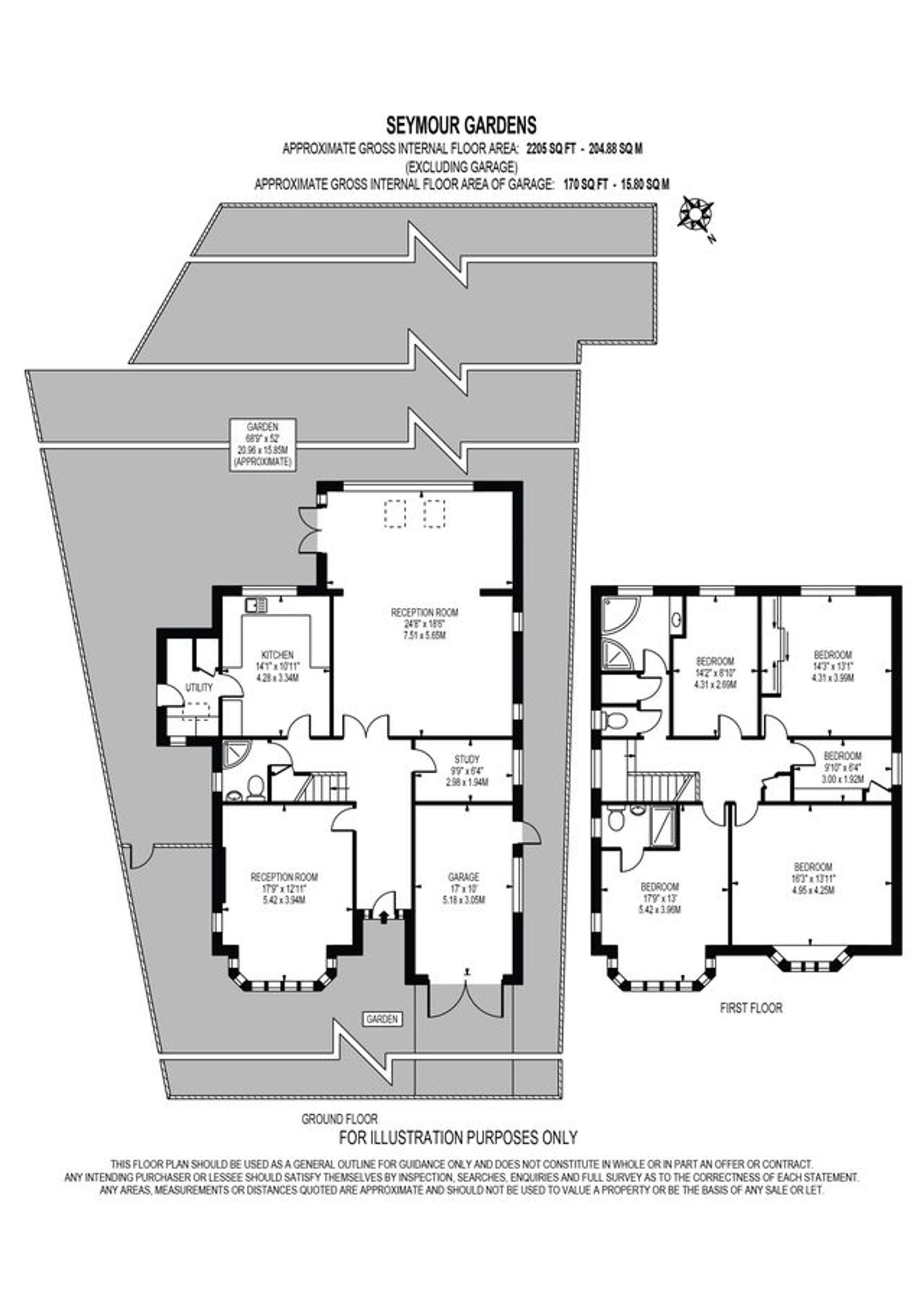 17 Seymour Gardens, Surbiton floorplan