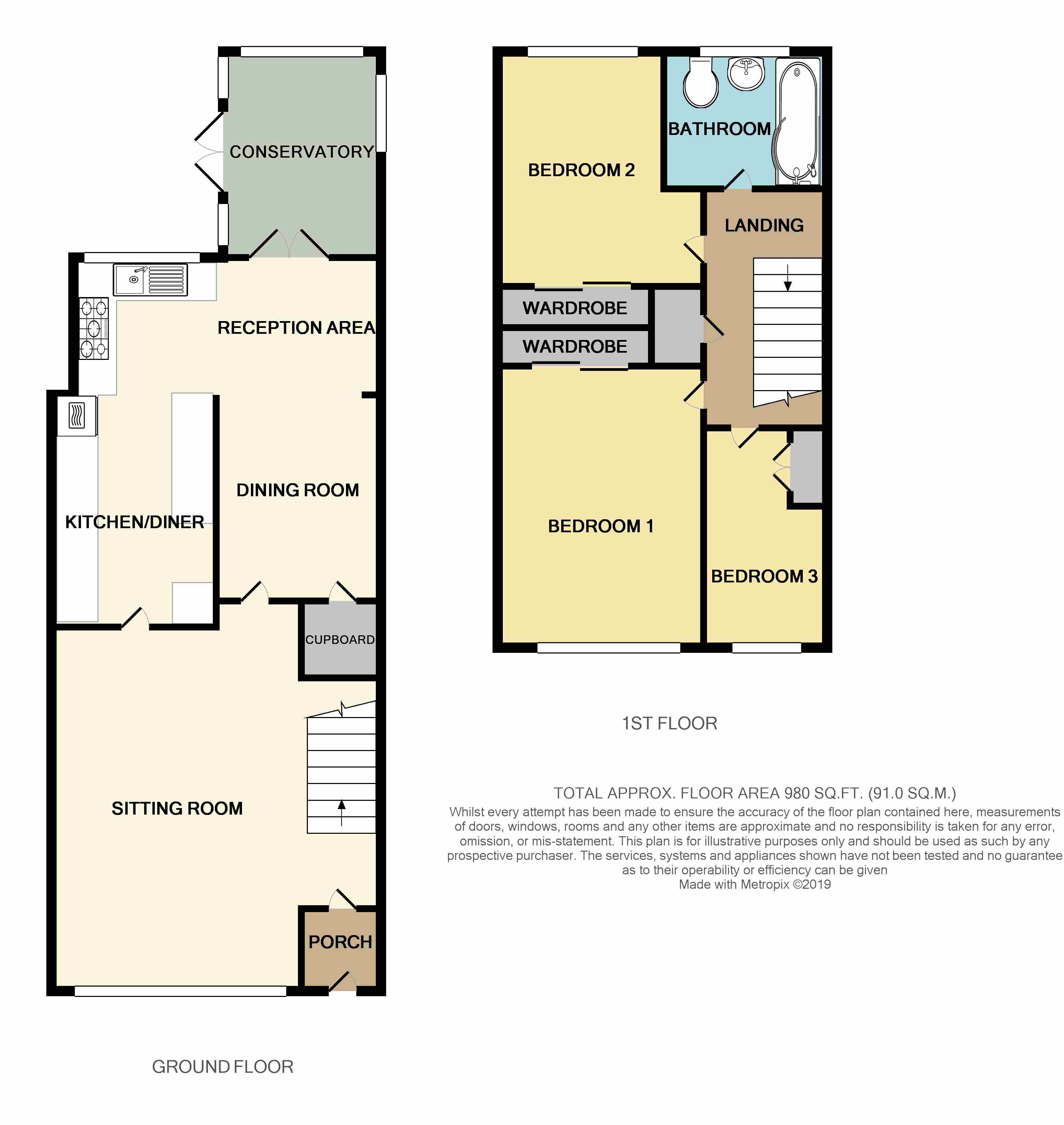 3 Bedrooms Terraced house for sale in The Tannery, Buntingford SG9