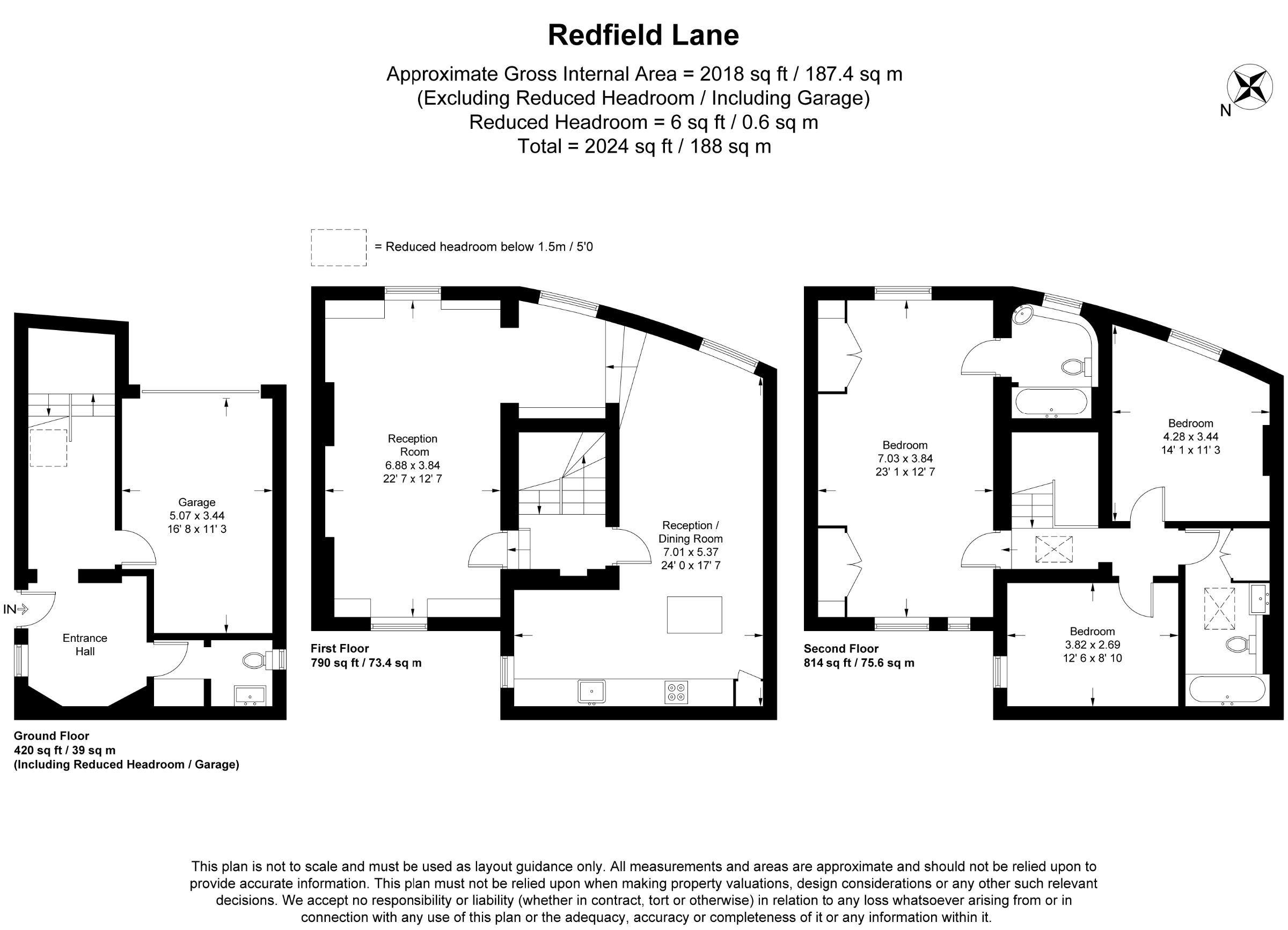 22 Redfield Lane, London floorplan