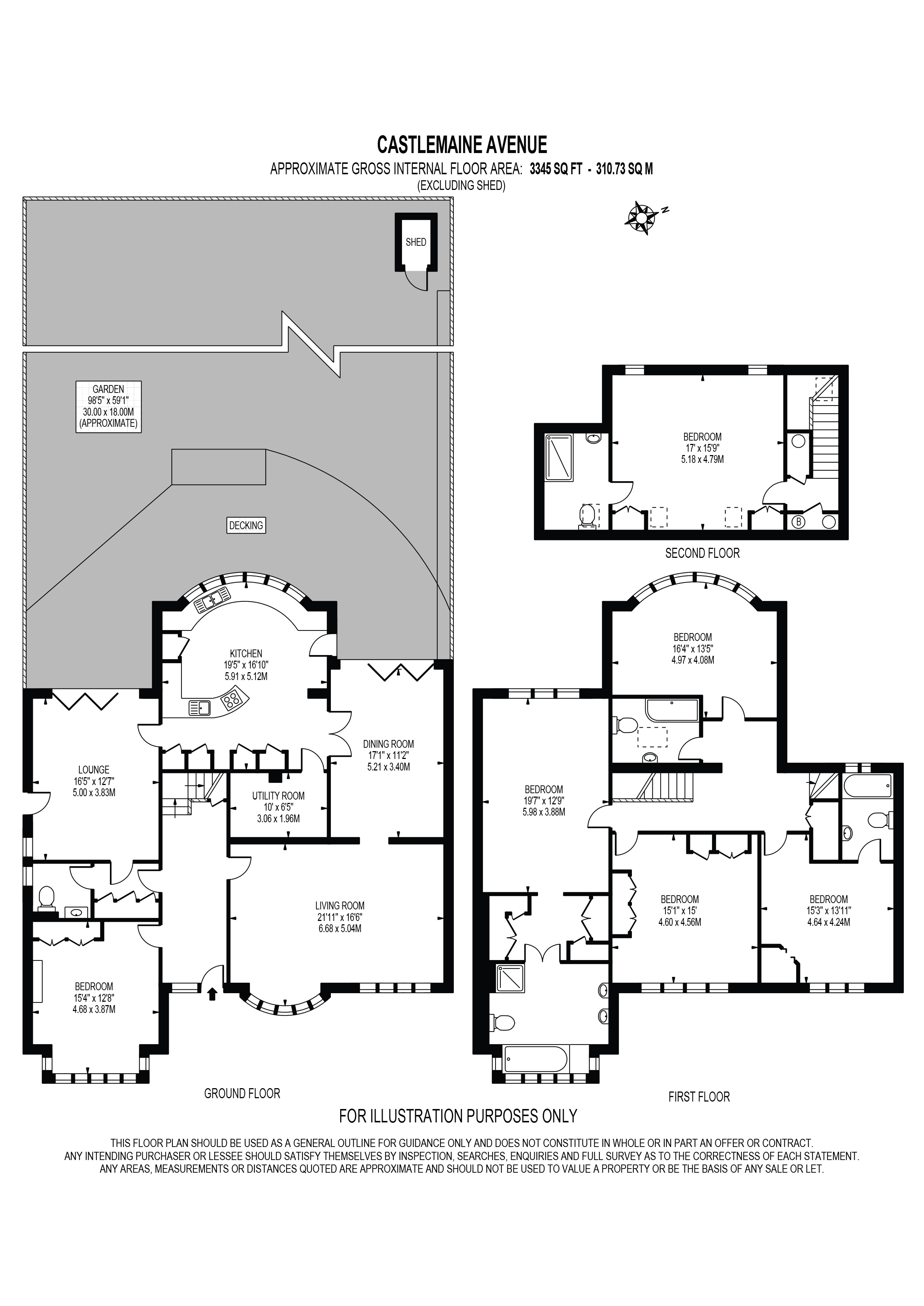 39, Castlemaine Avenue, London floorplan
