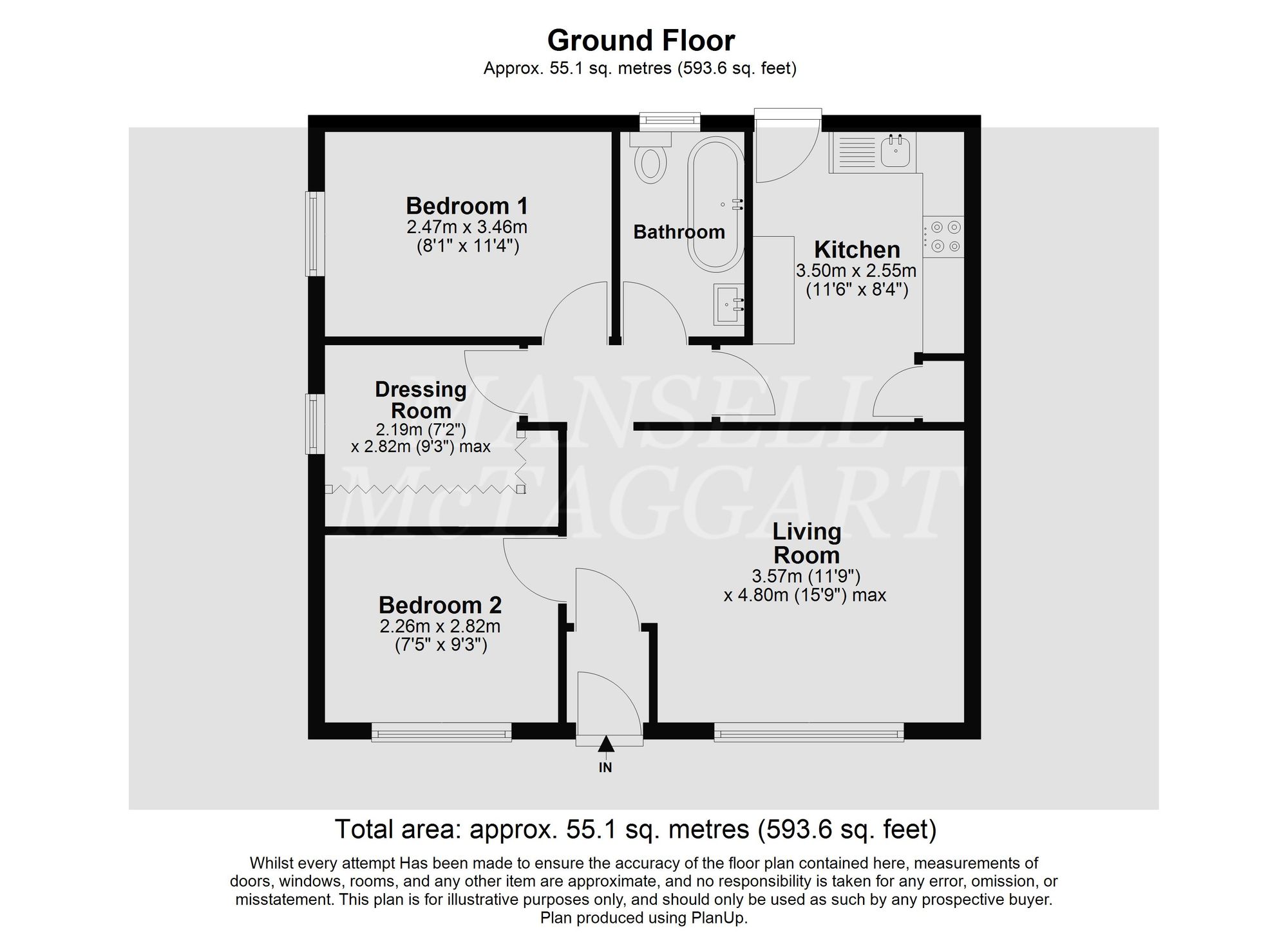 20A Horsham Road, Crawley floorplan