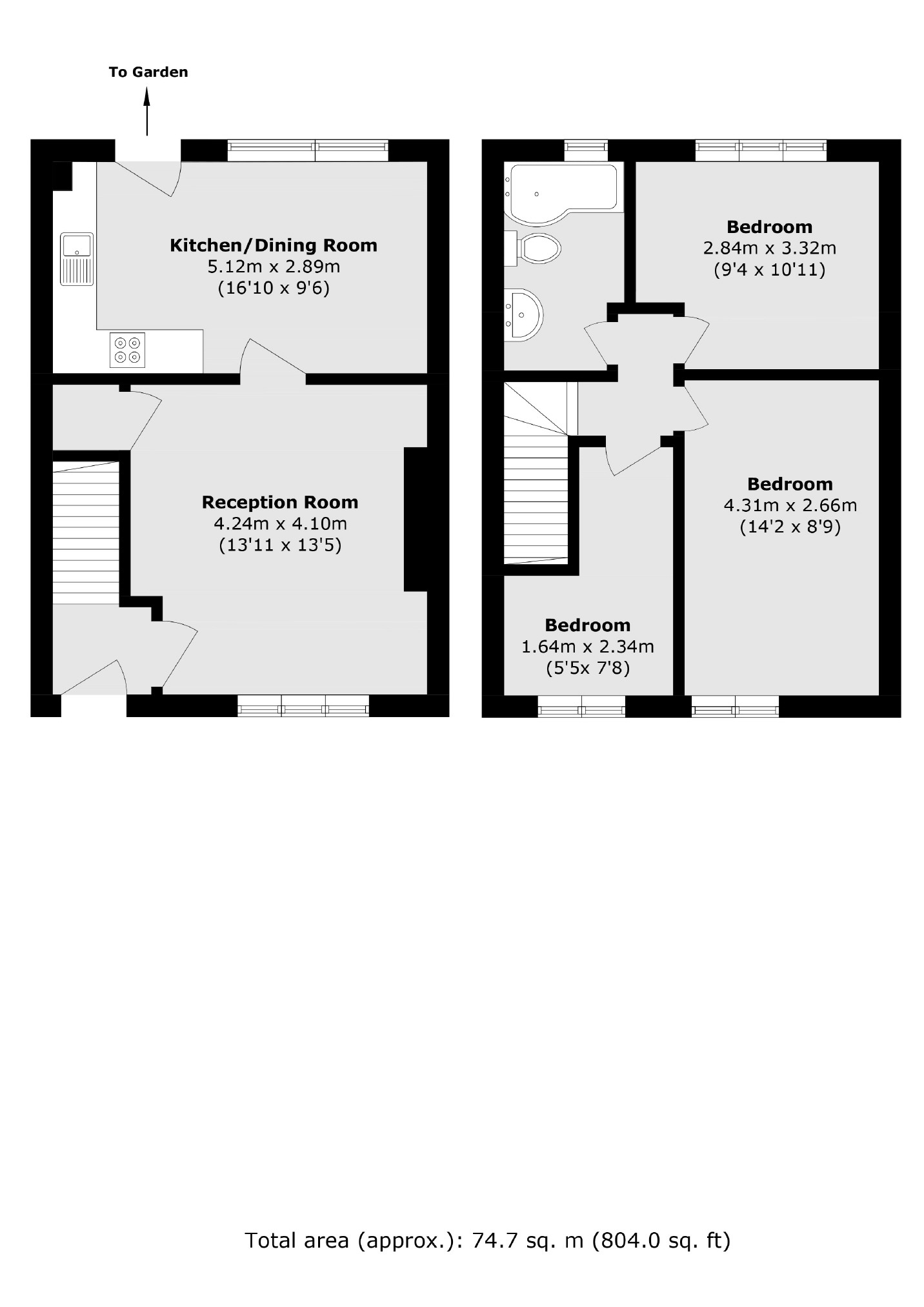 4, Wilcox Road, Teddington floorplan